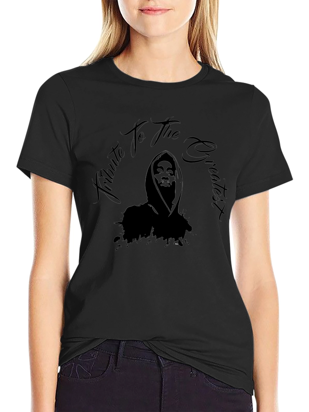 Tribute To The Greatest Black T-Shirt