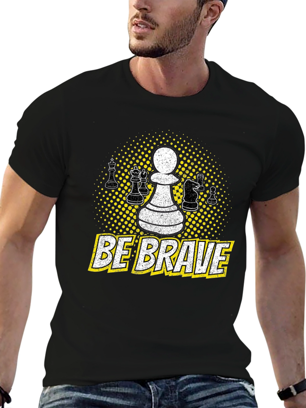 Be Brave Chess Piece T-Shirt