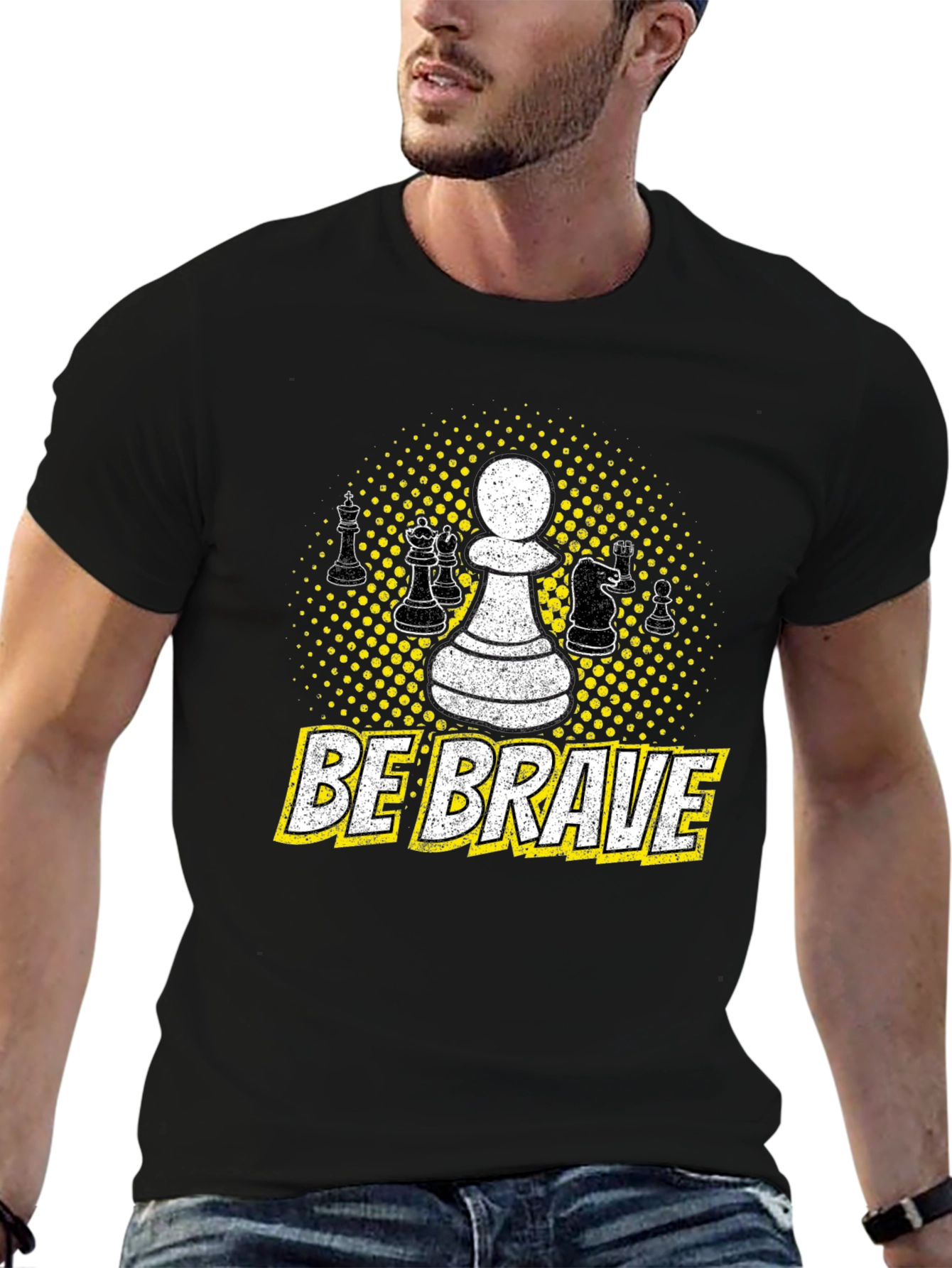 Be Brave Chess Piece T-Shirt