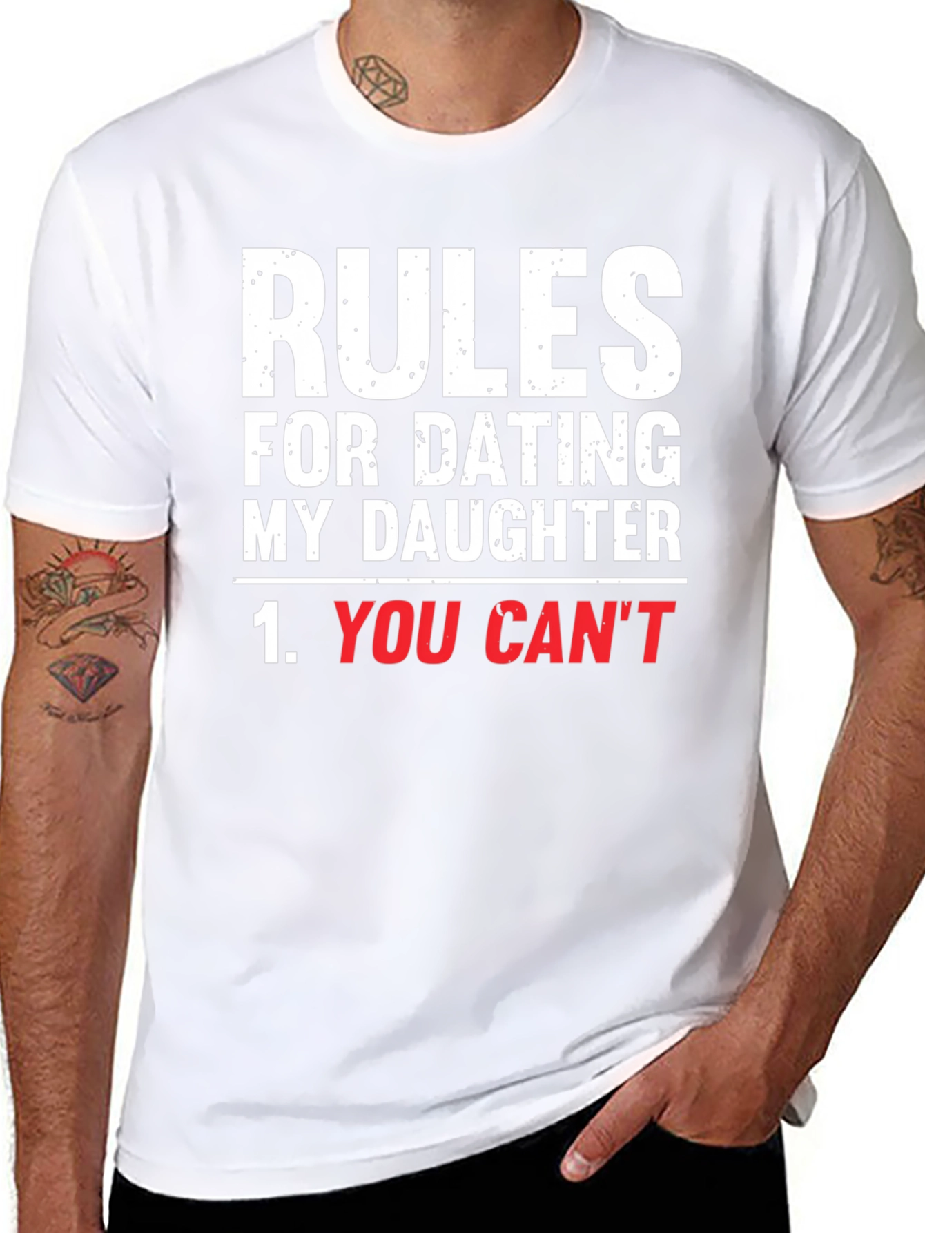 Rules For Dating My Daughter Graphic T-Shirt