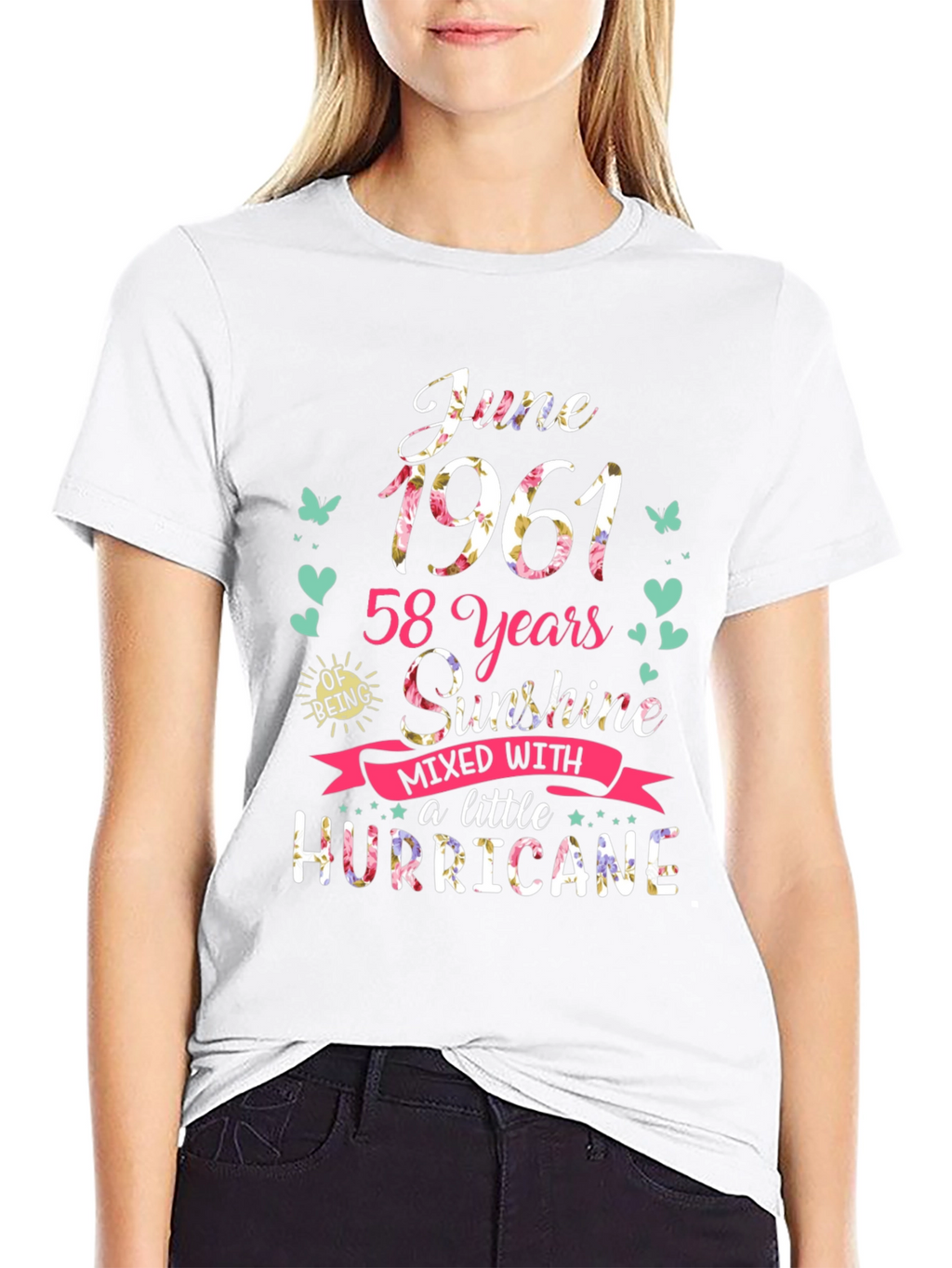 June 1961 58 Years Sunshine Hurricane T-Shirt