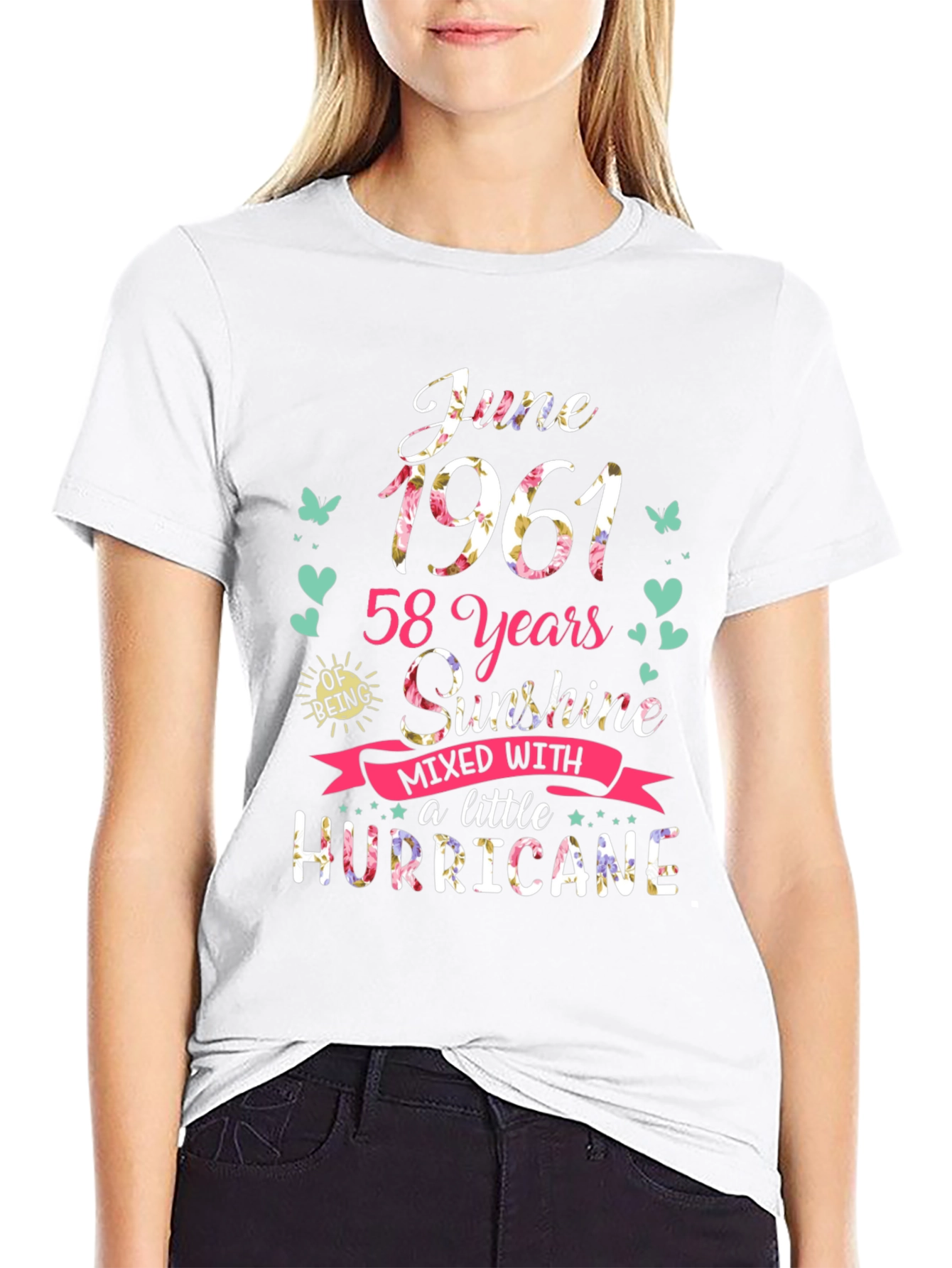 June 1961 58 Years Sunshine Hurricane T-Shirt