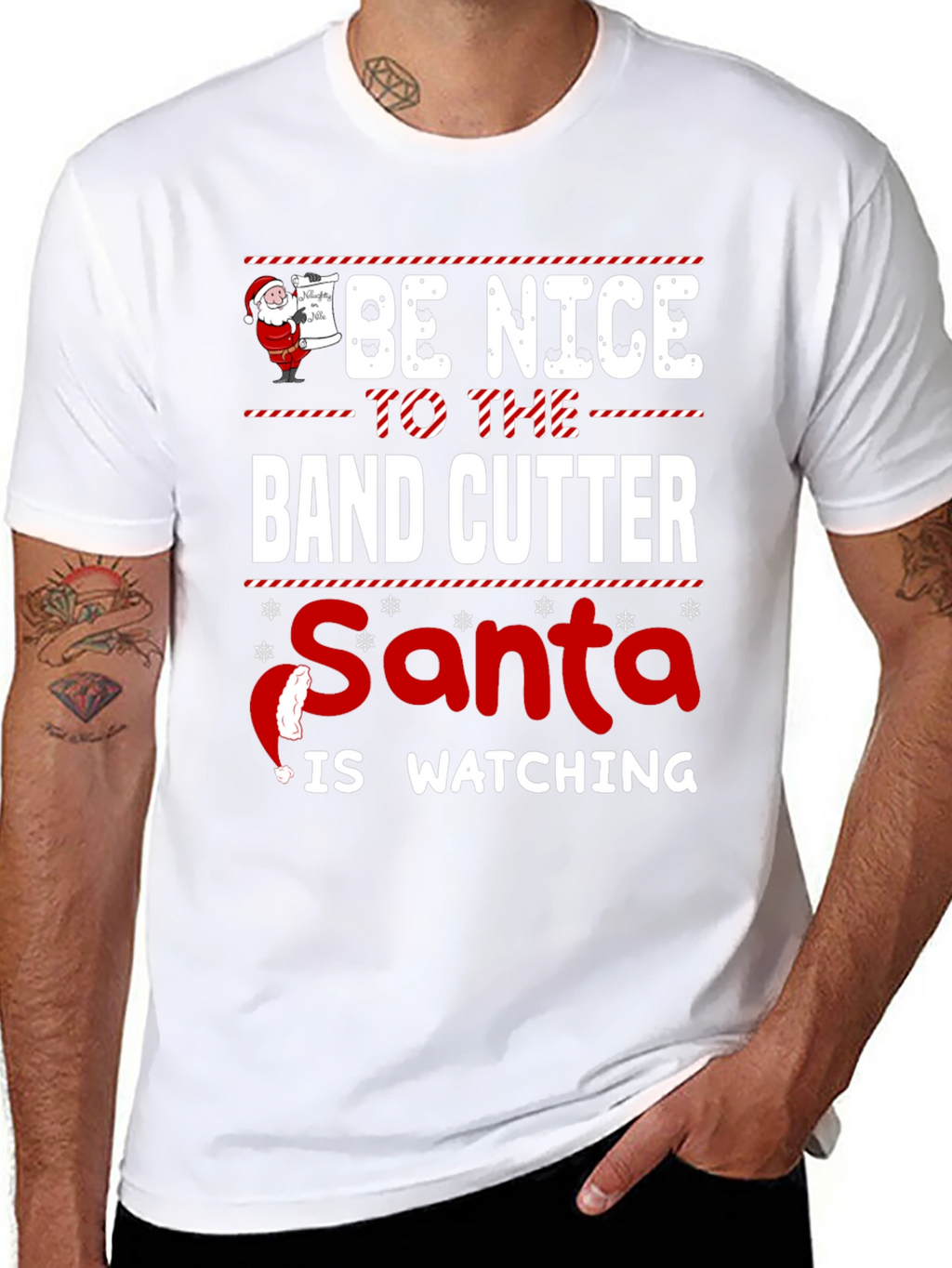 Be Nice To The Band Cutter T-Shirt