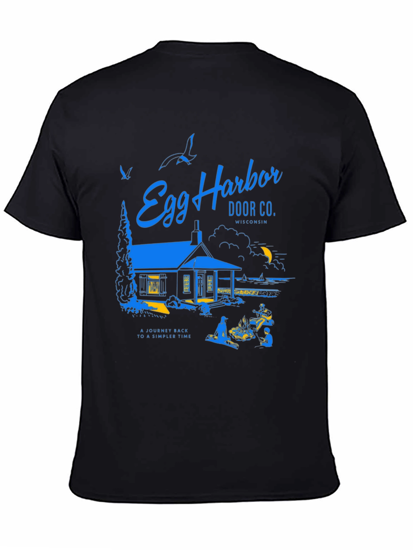 Egg Harbor Door Co. Graphic T-Shirt Vintage Design