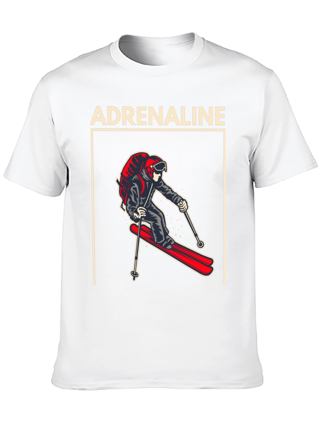 Adrenaline Skiing Graphic Tee