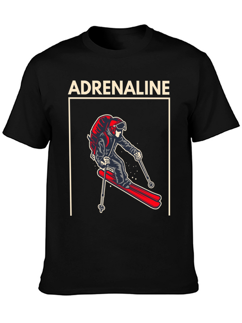 Adrenaline Skiing Graphic Tee