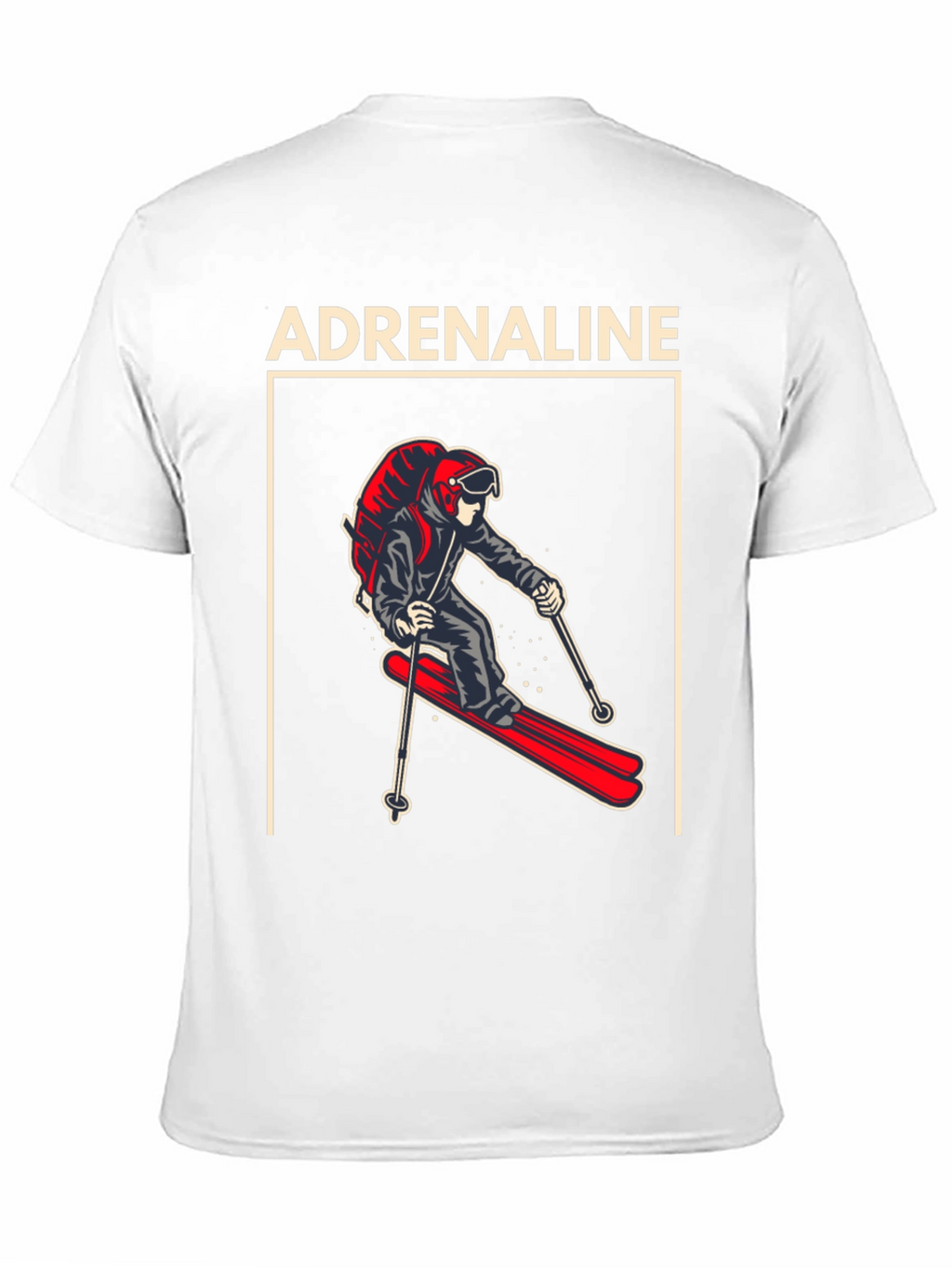 Adrenaline Skiing Graphic Tee