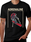 Adrenaline Skiing Graphic Tee