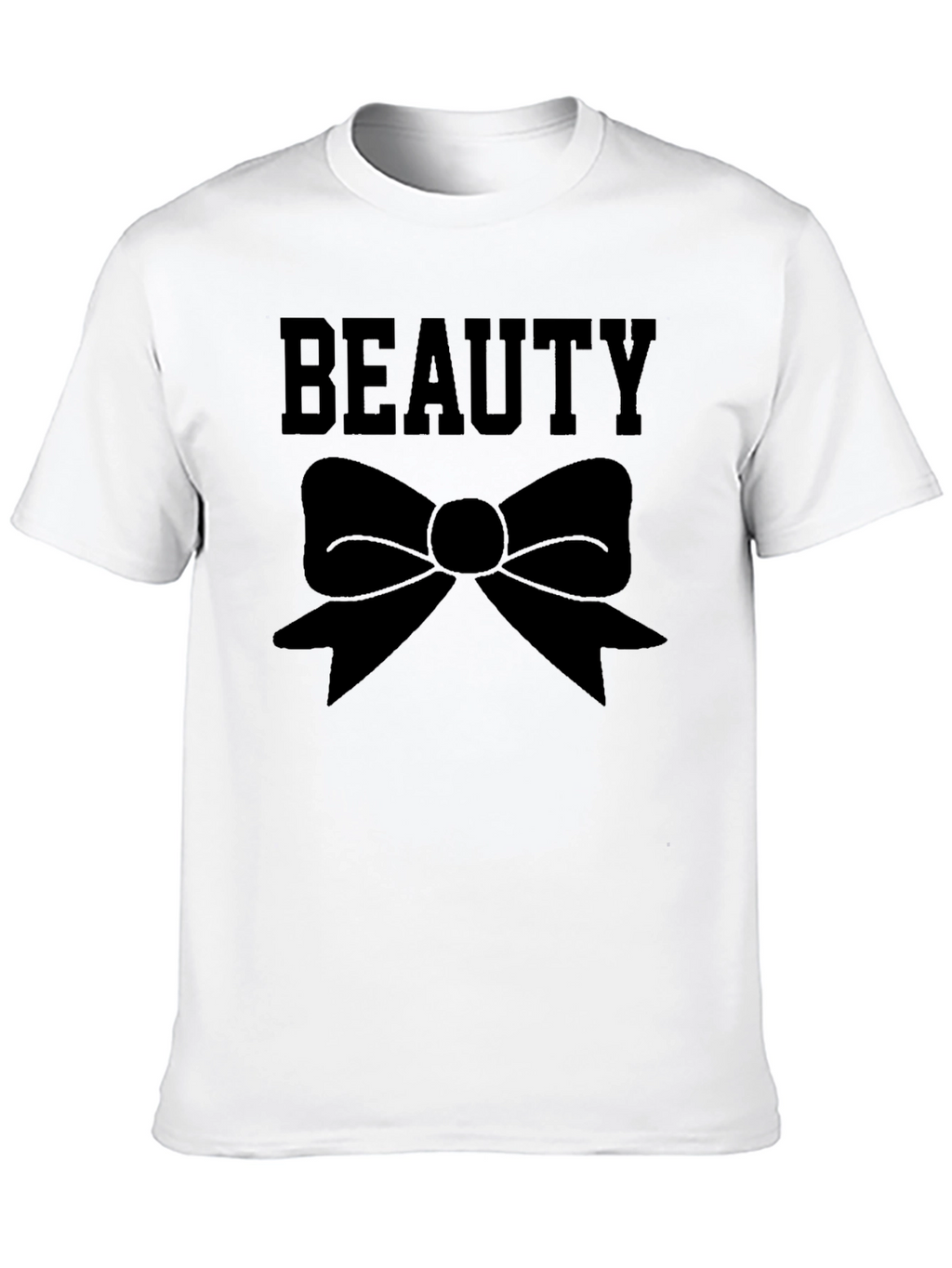 Beauty Bow Graphic T-Shirt - Classic Style