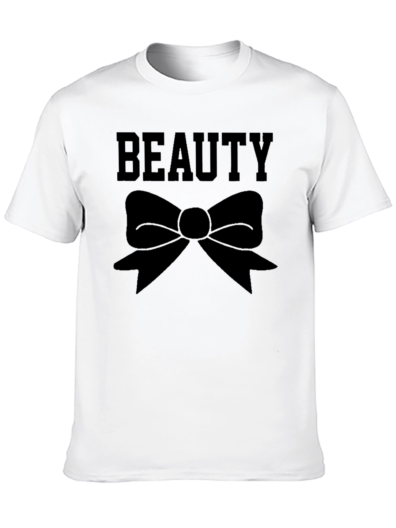 Beauty Bow Graphic T-Shirt - Classic Style