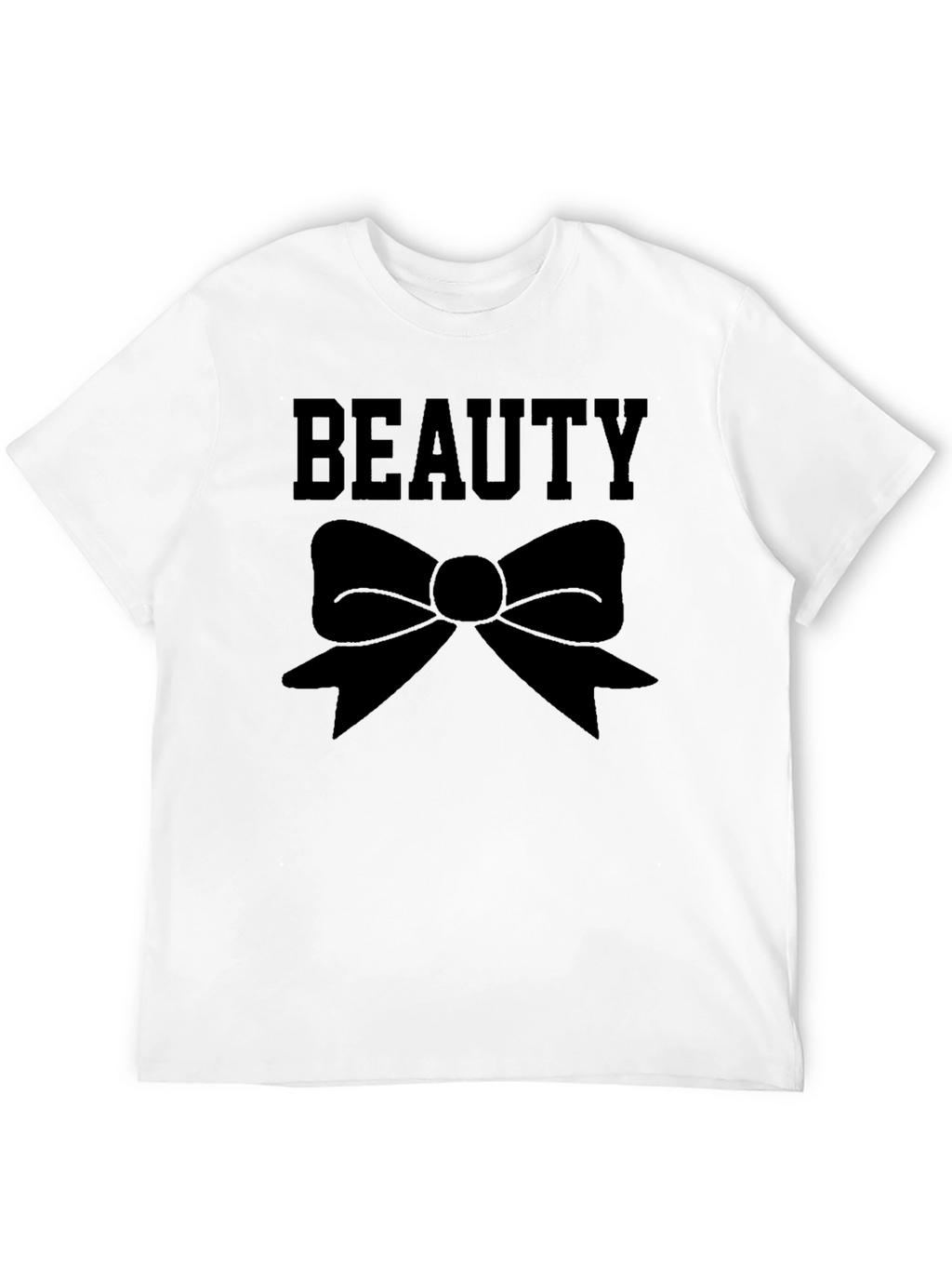 Beauty Bow Graphic T-Shirt - Classic Style
