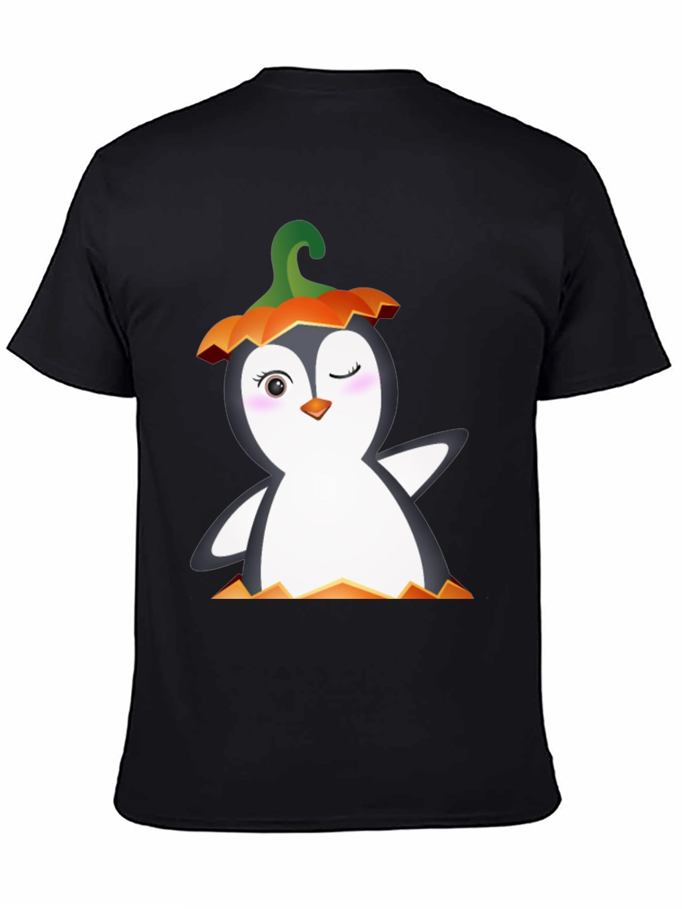 Halloween Penguin Graphic Tee