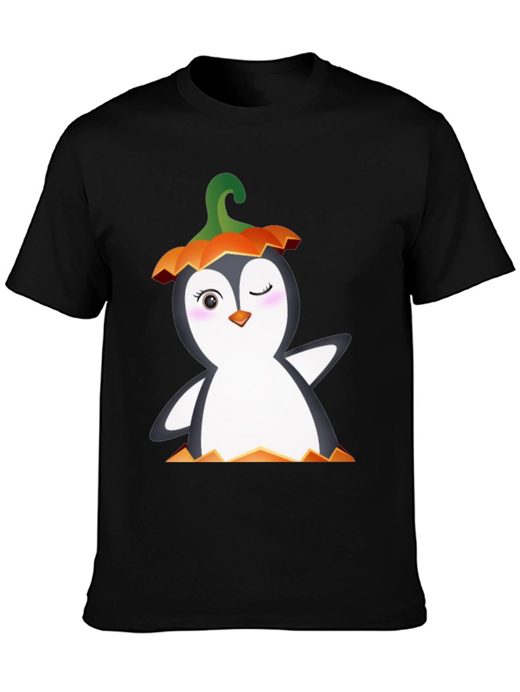 Halloween Penguin Graphic Tee