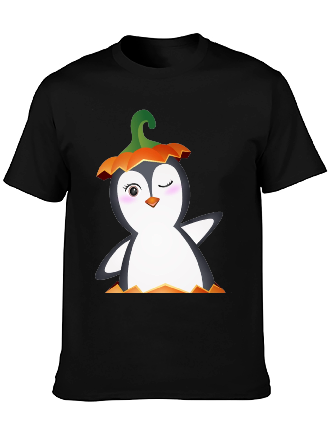 Halloween Penguin Graphic Tee
