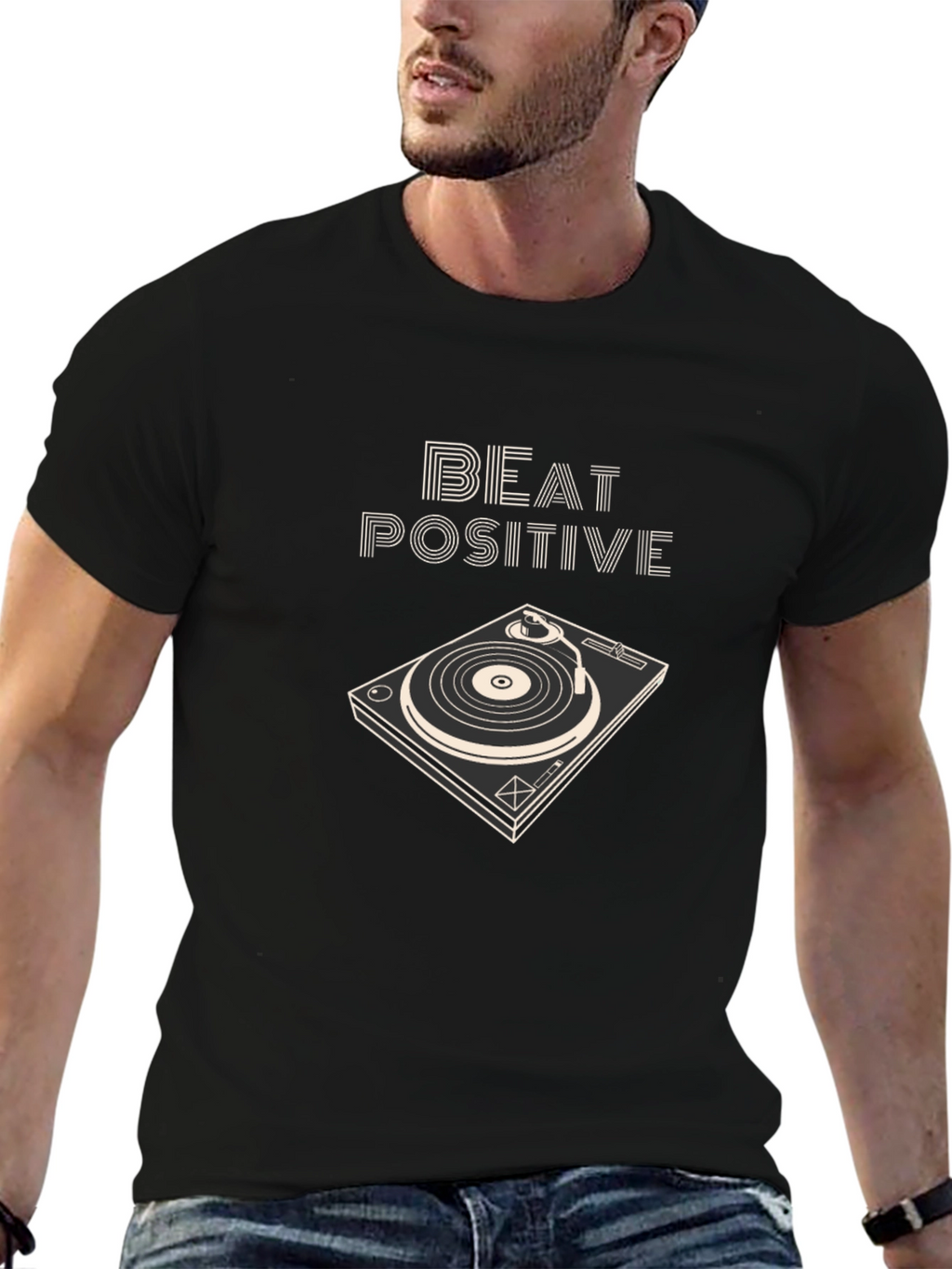 Beat Positive Graphic T-Shirt