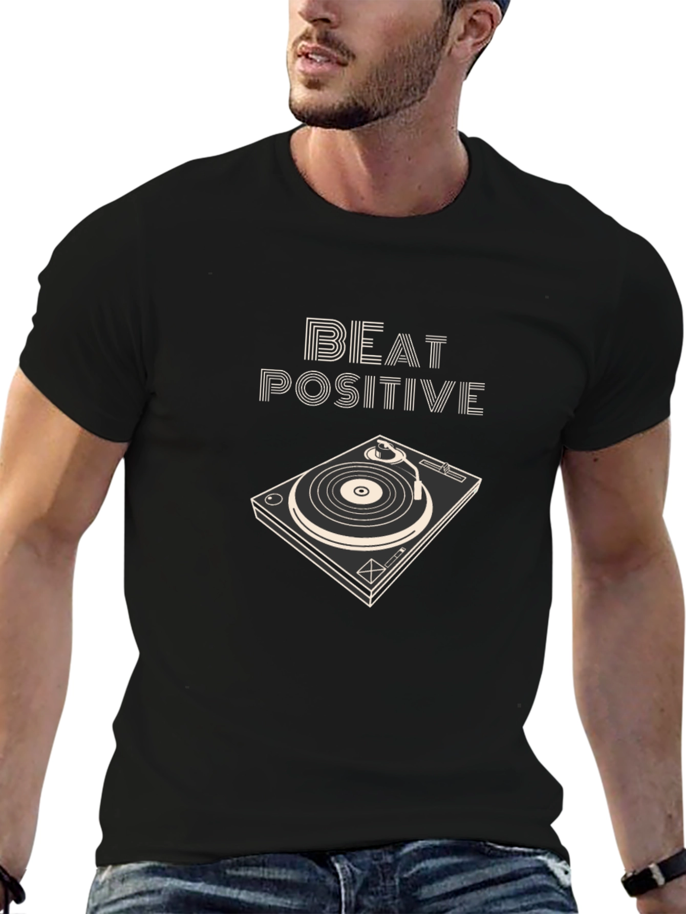 Beat Positive Graphic T-Shirt