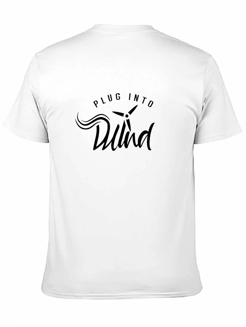 Plug Into Wind Tee - Stylish & Sustainable