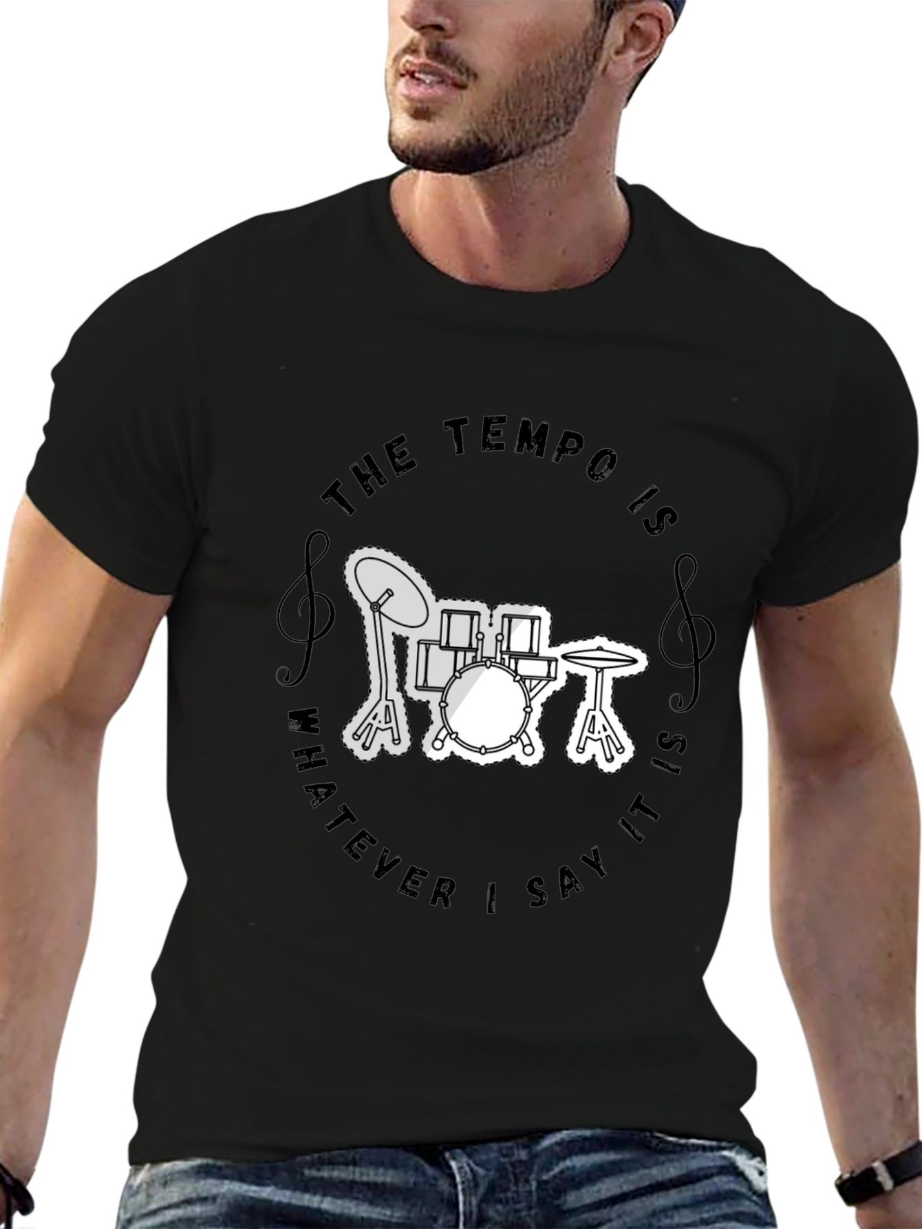 Musicians The Tempo Is Graphic T-Shirt