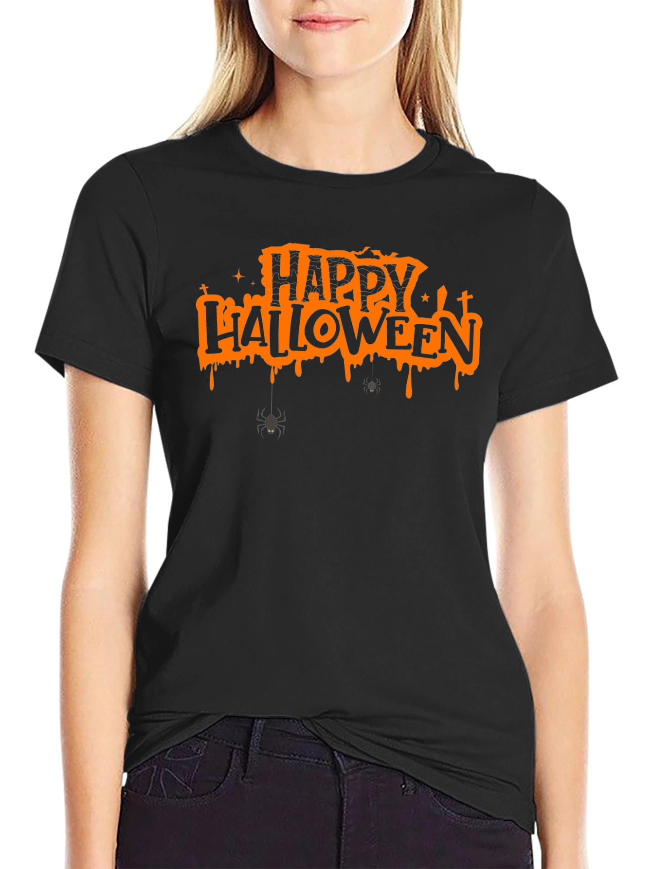 Happy Halloween Graphic T-Shirt