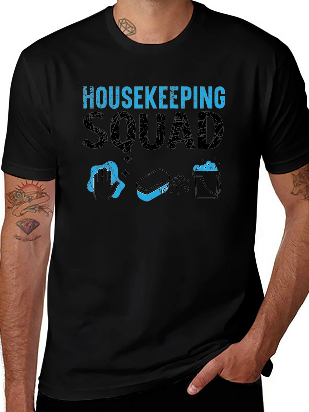 Housekeeping Squad Graphic Tee