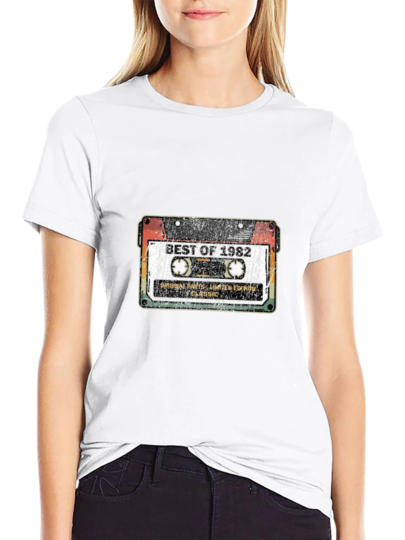 Best of 1982 Cassette Tape Graphic Tee