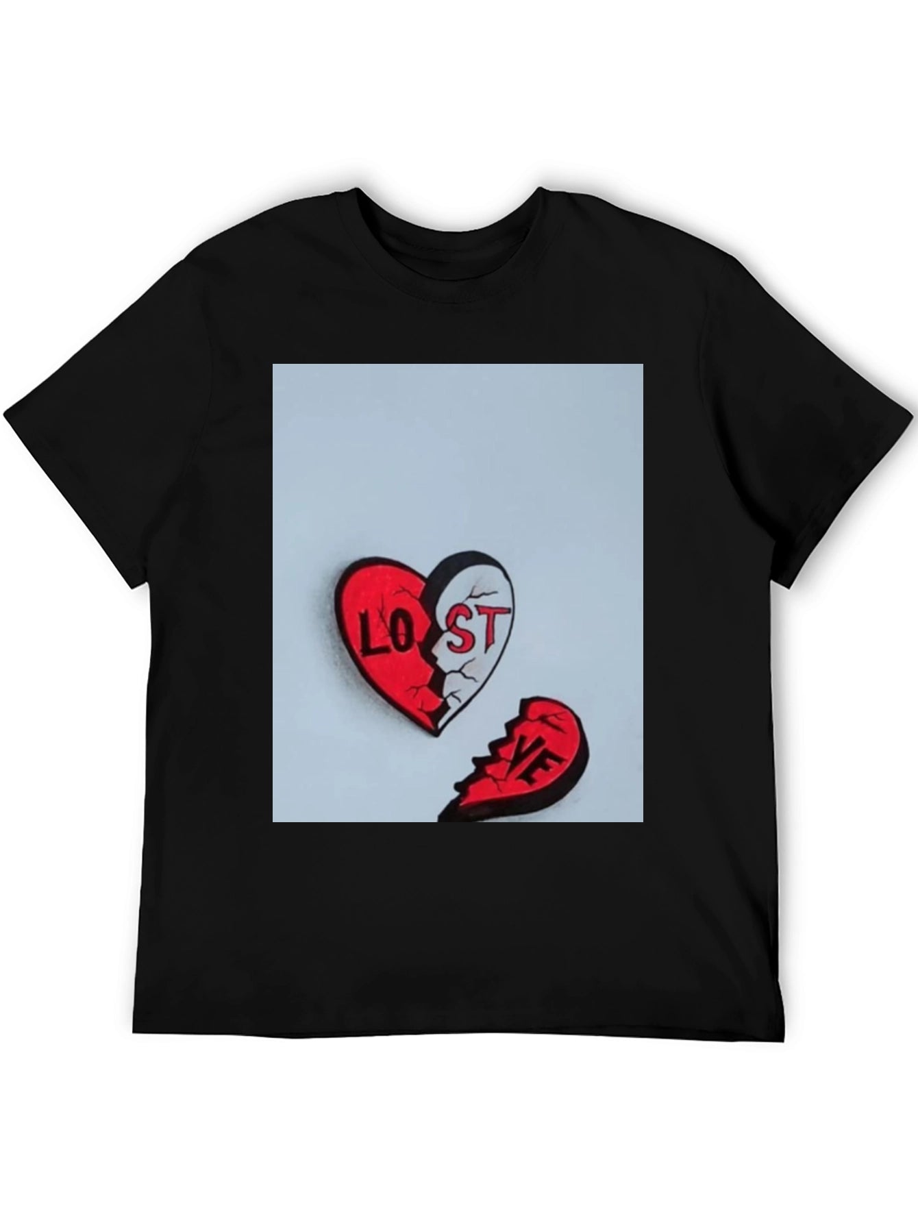Broken Heart Lost Love Graphic Tee