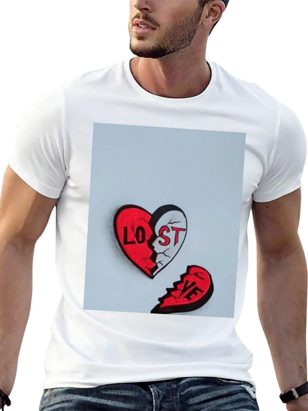 Broken Heart Lost Love Graphic Tee