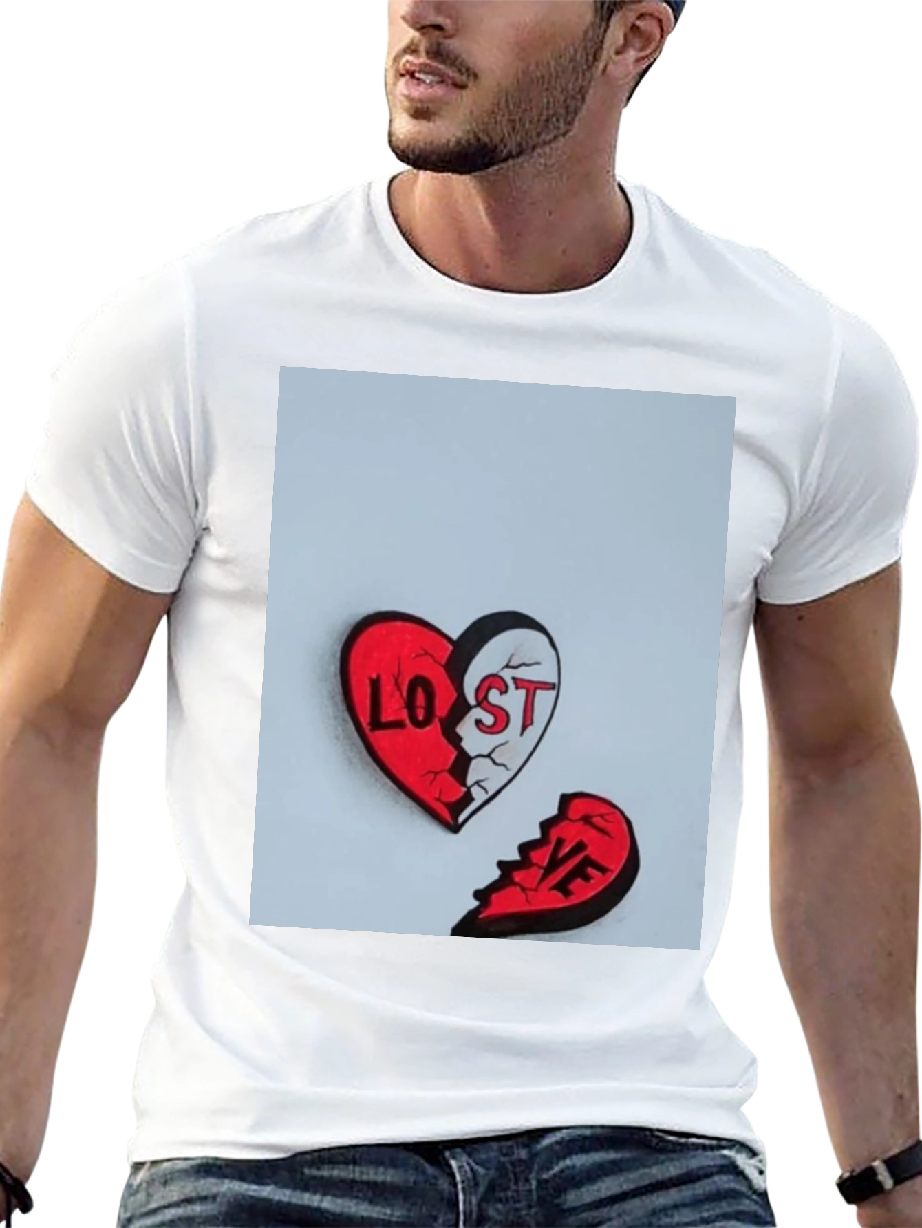 Broken Heart Lost Love Graphic Tee
