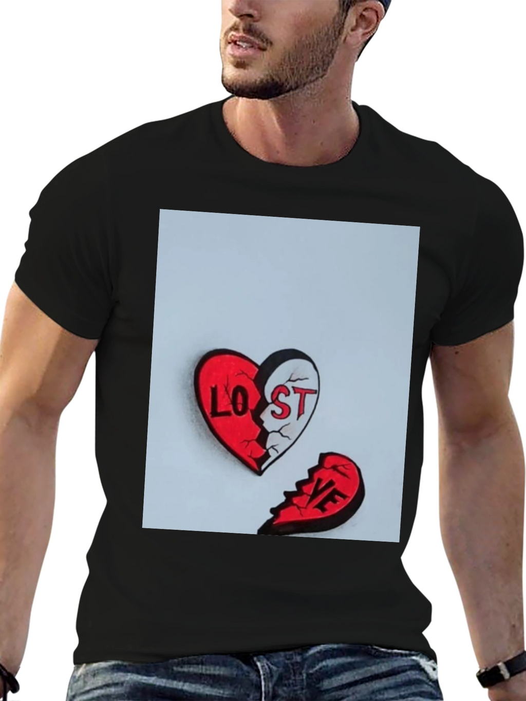 Broken Heart Lost Love Graphic Tee