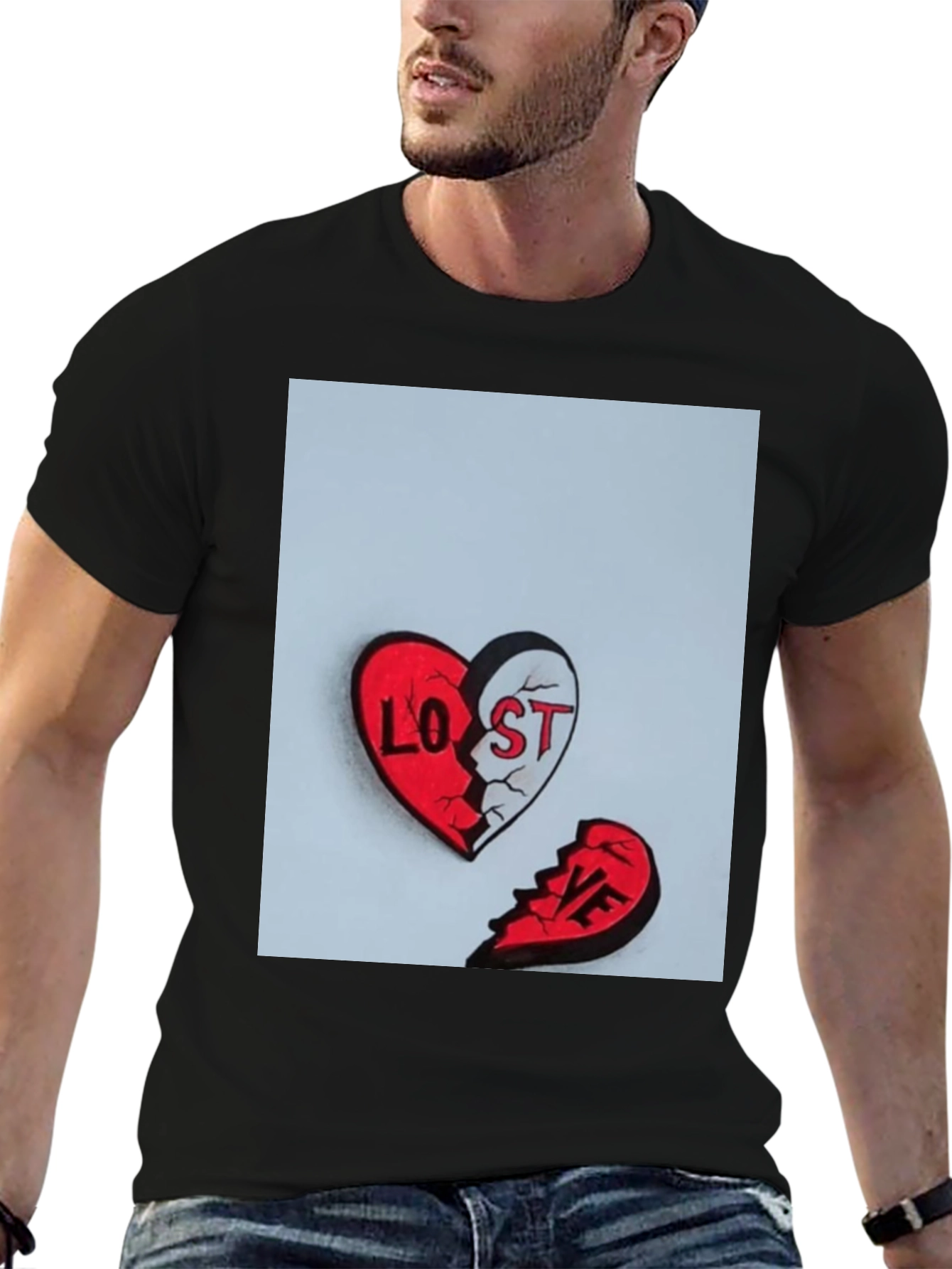 Broken Heart Lost Love Graphic Tee