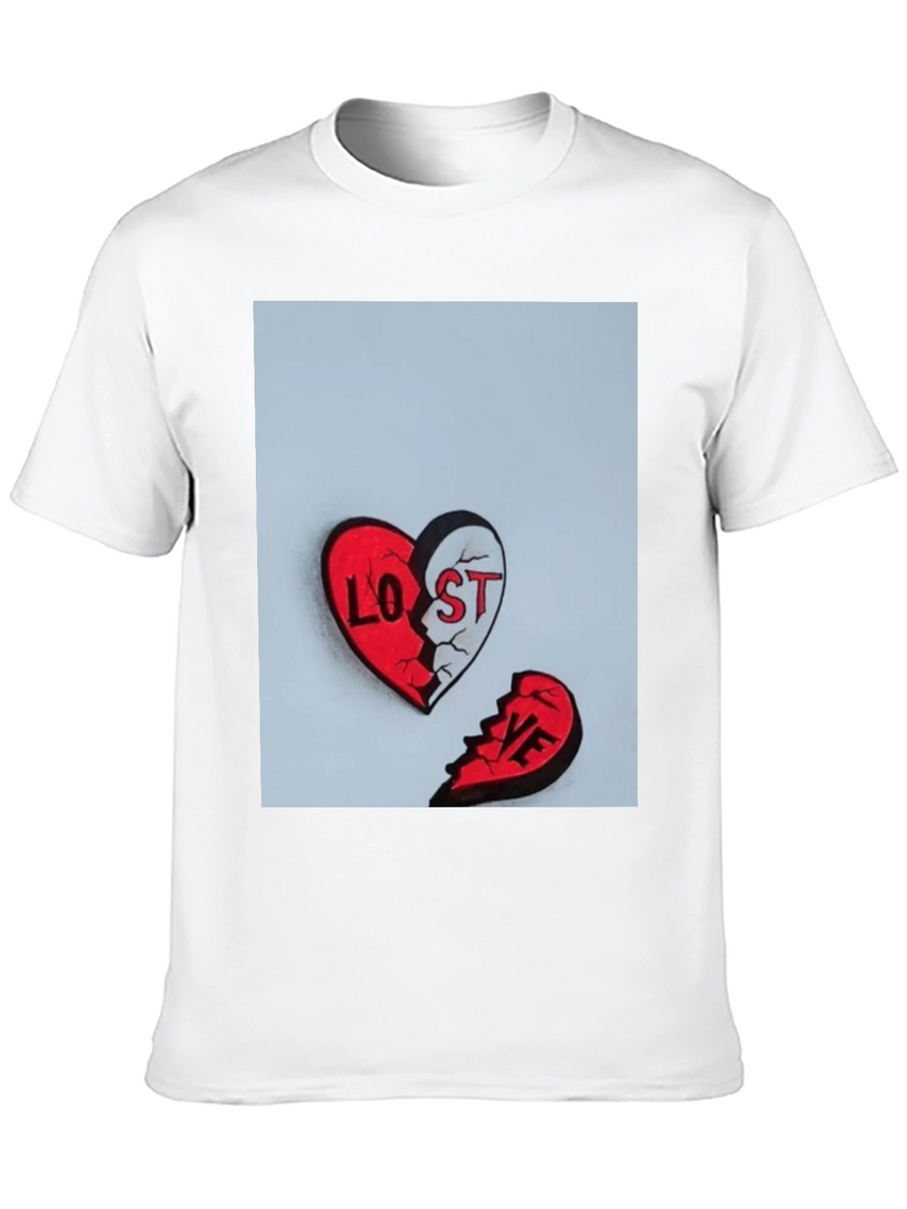Broken Heart Lost Love Graphic Tee