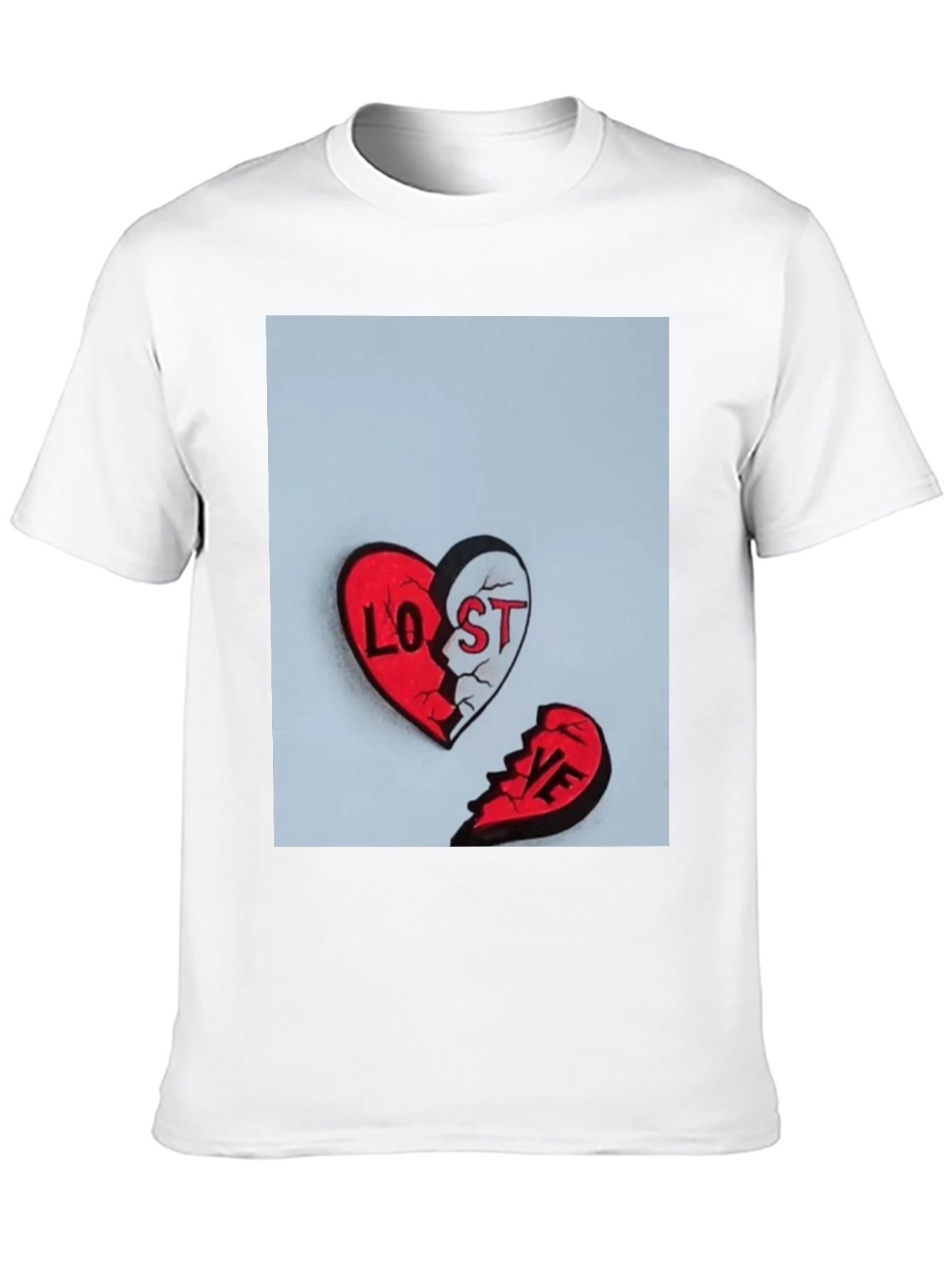 Broken Heart Lost Love Graphic Tee