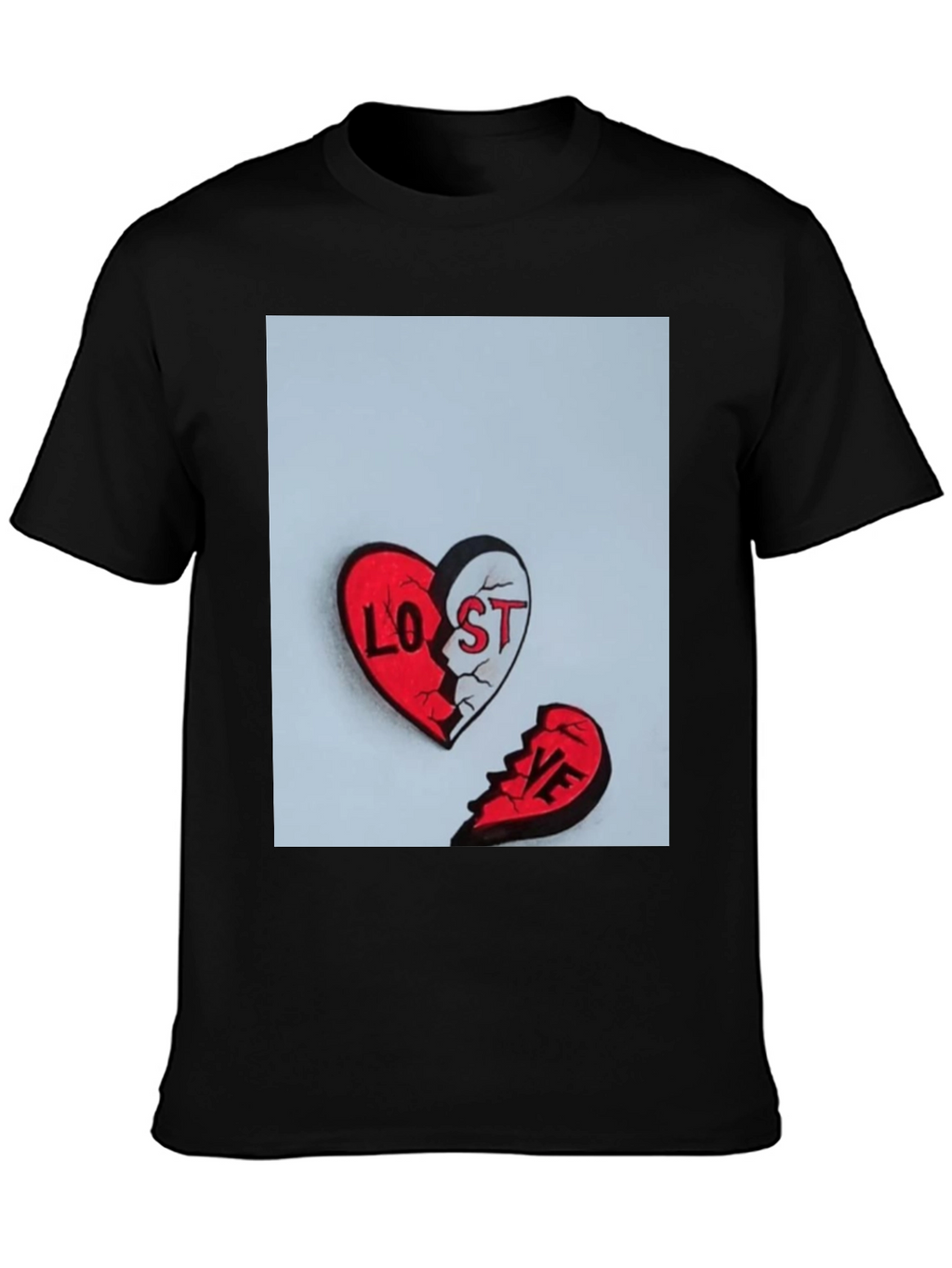 Broken Heart Lost Love Graphic Tee