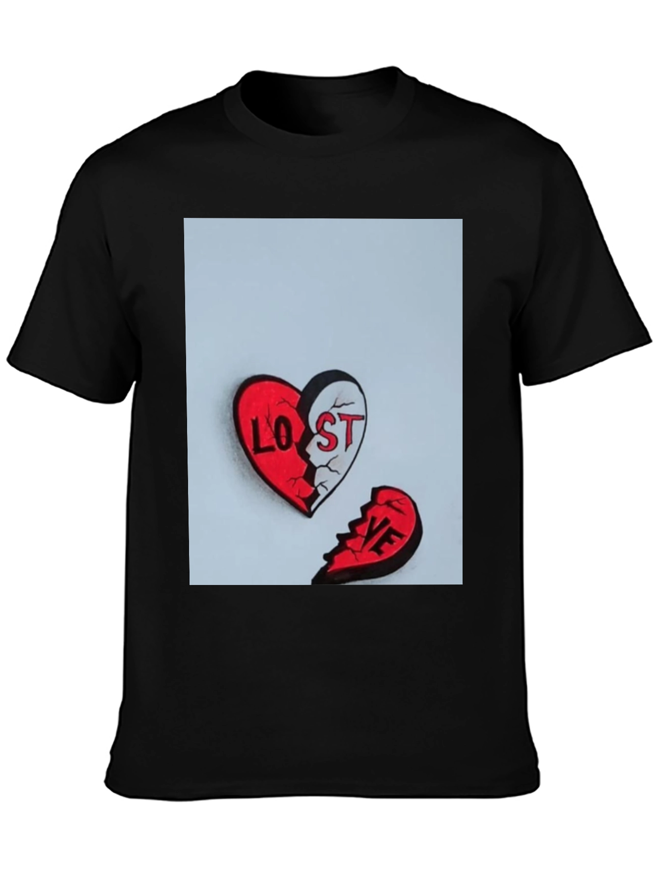 Broken Heart Lost Love Graphic Tee