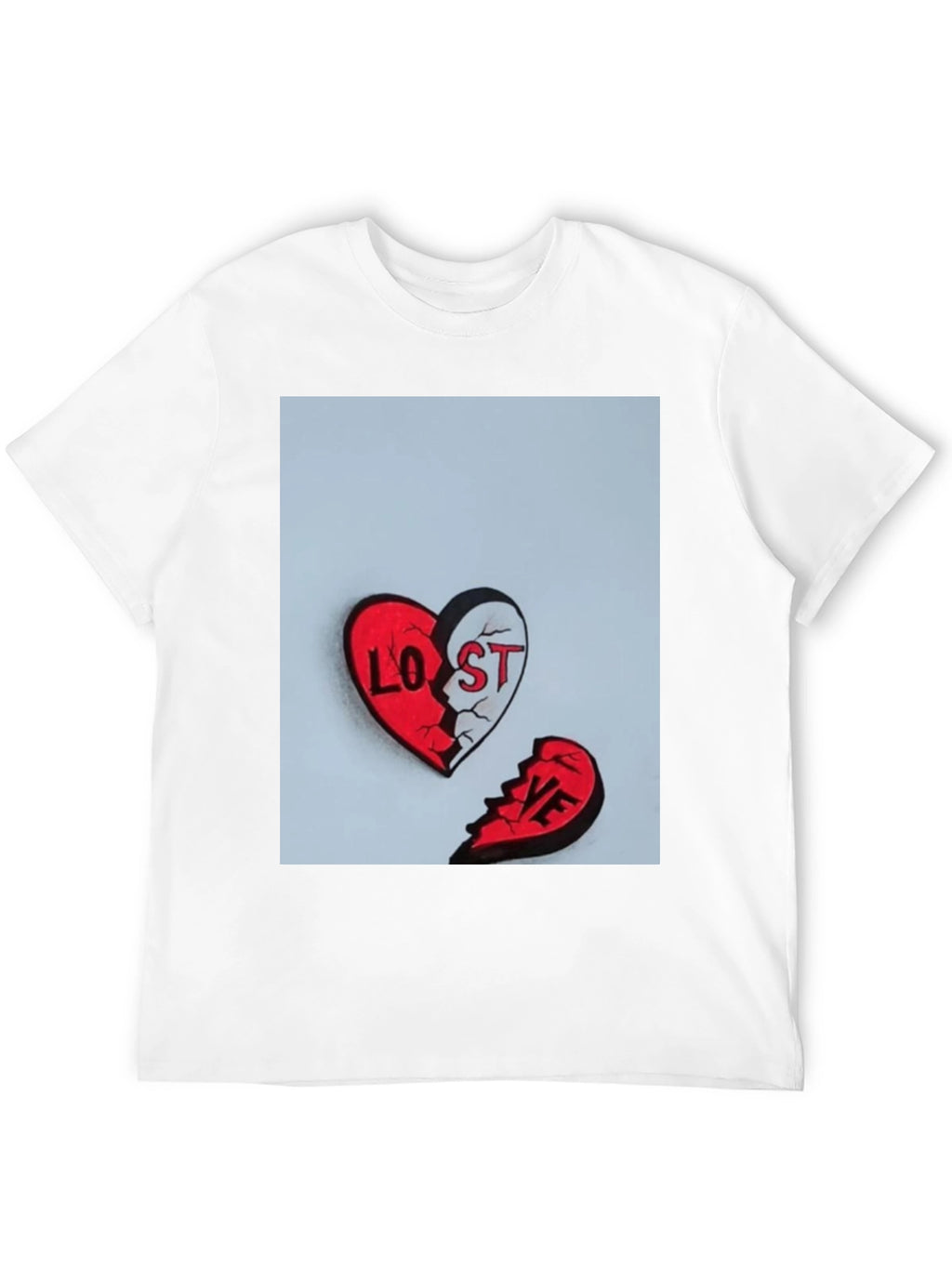 Broken Heart Lost Love Graphic Tee