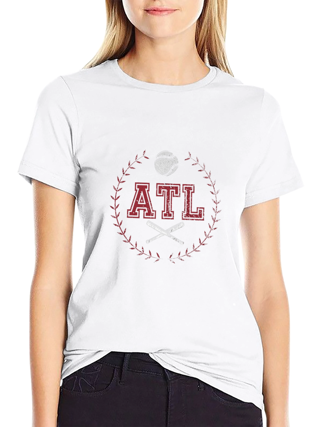 ATL Baseball Graphic Tee - Classic Sports Fan Shirt