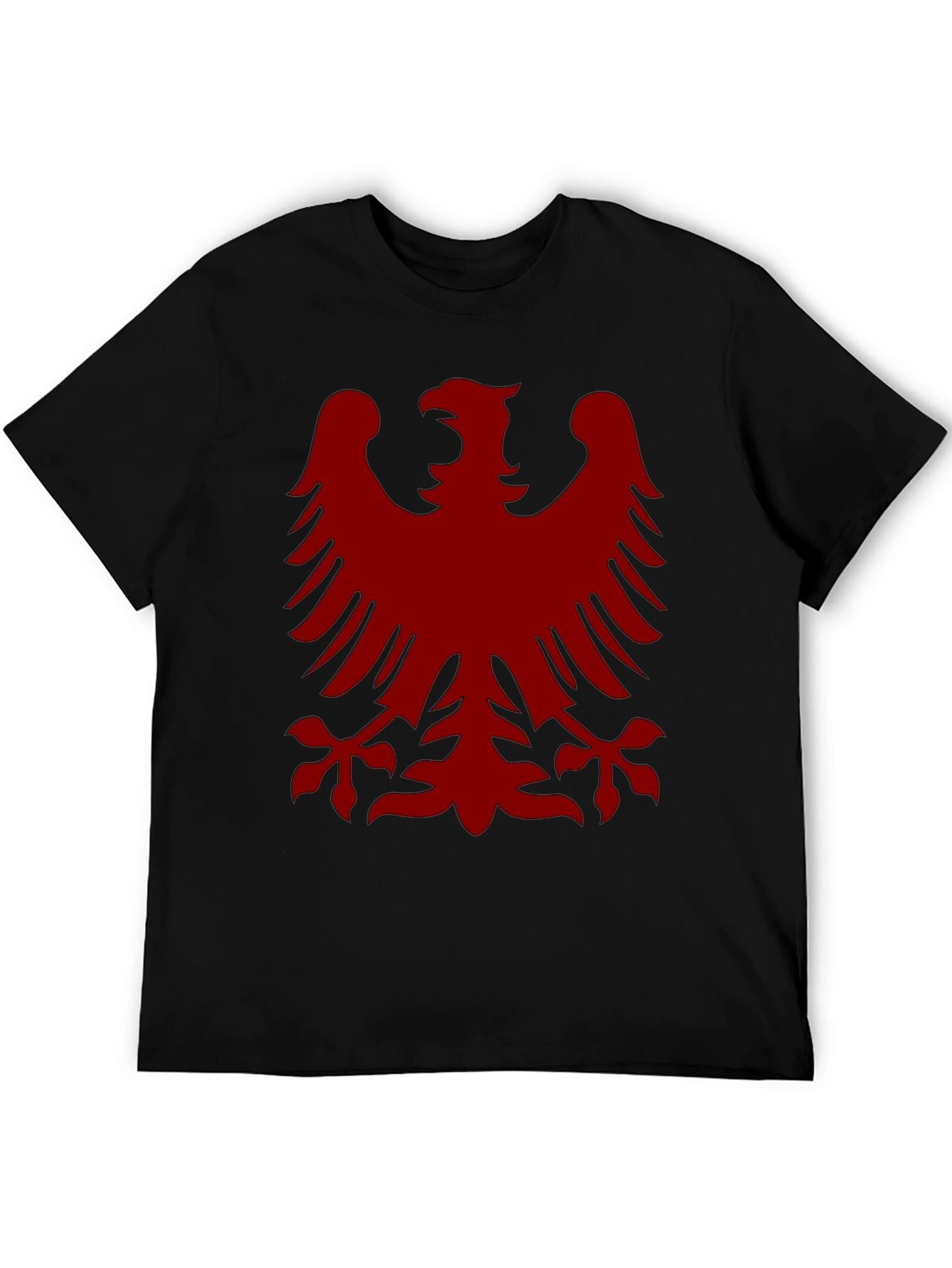 Bold Eagle Graphic Tee - Mens Black T-Shirt