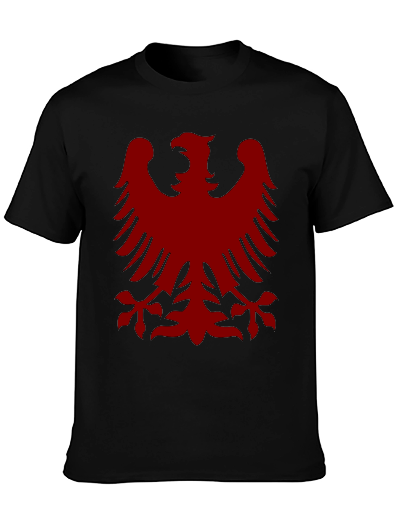 Bold Eagle Graphic Tee - Mens Black T-Shirt