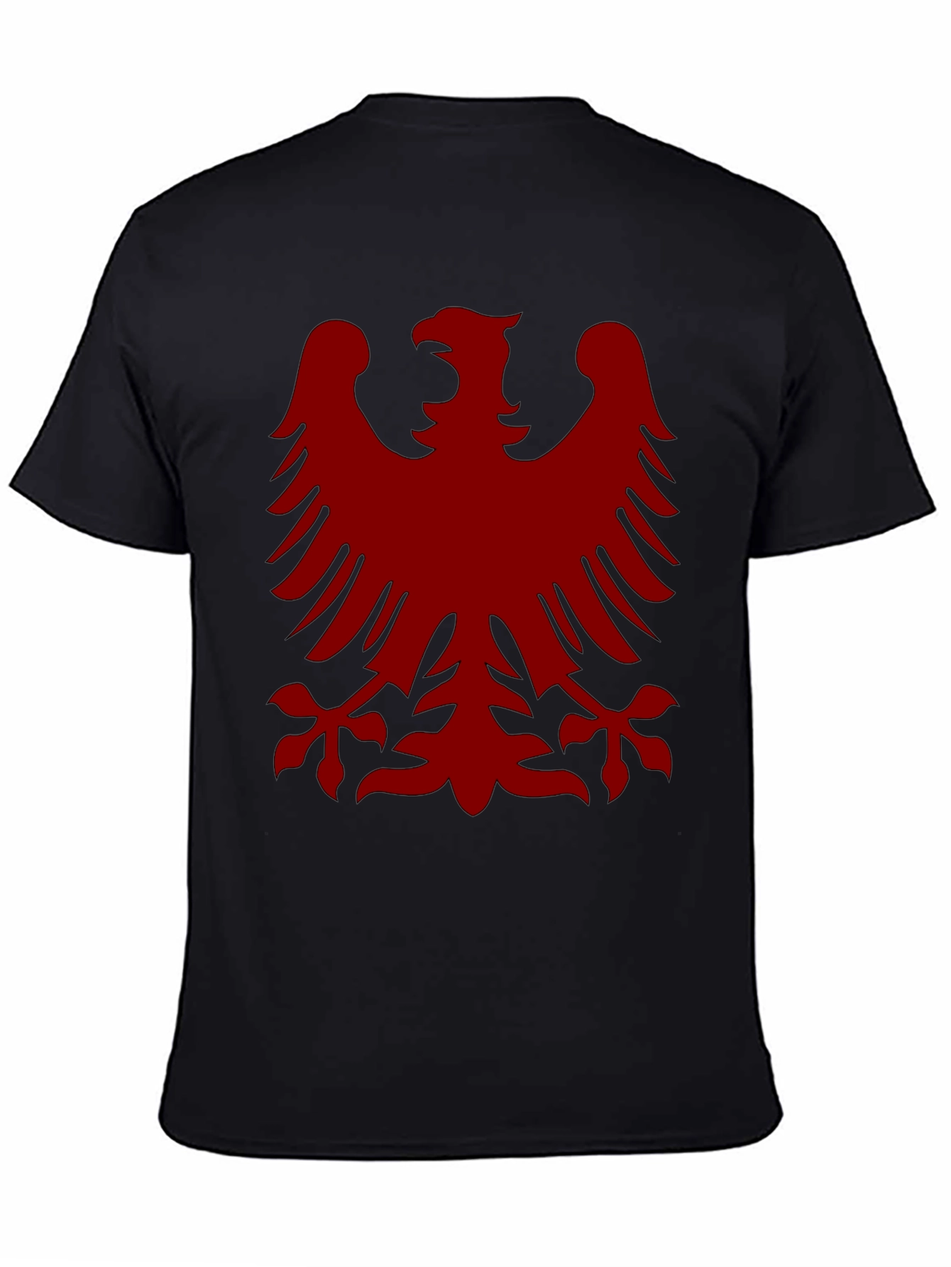 Bold Eagle Graphic Tee - Mens Black T-Shirt