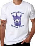 Alpacacorns Believe in Me Graphic T-Shirt
