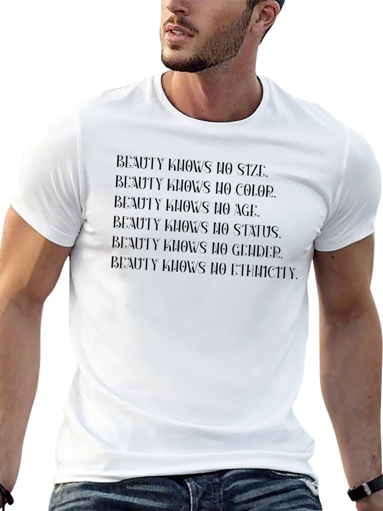 Beauty Knows No Limits Graphic Tee - Unisex