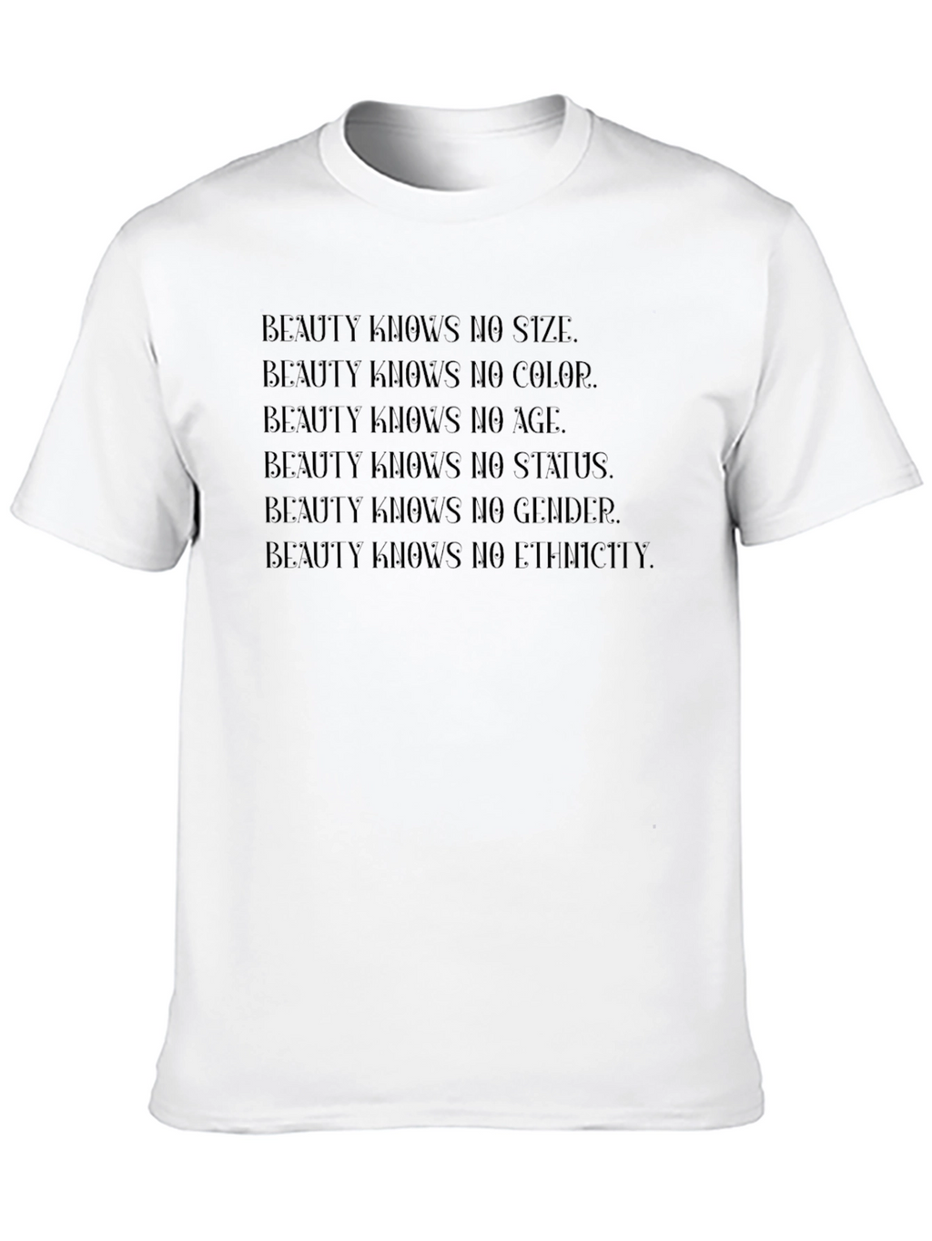 Beauty Knows No Limits Graphic Tee - Unisex