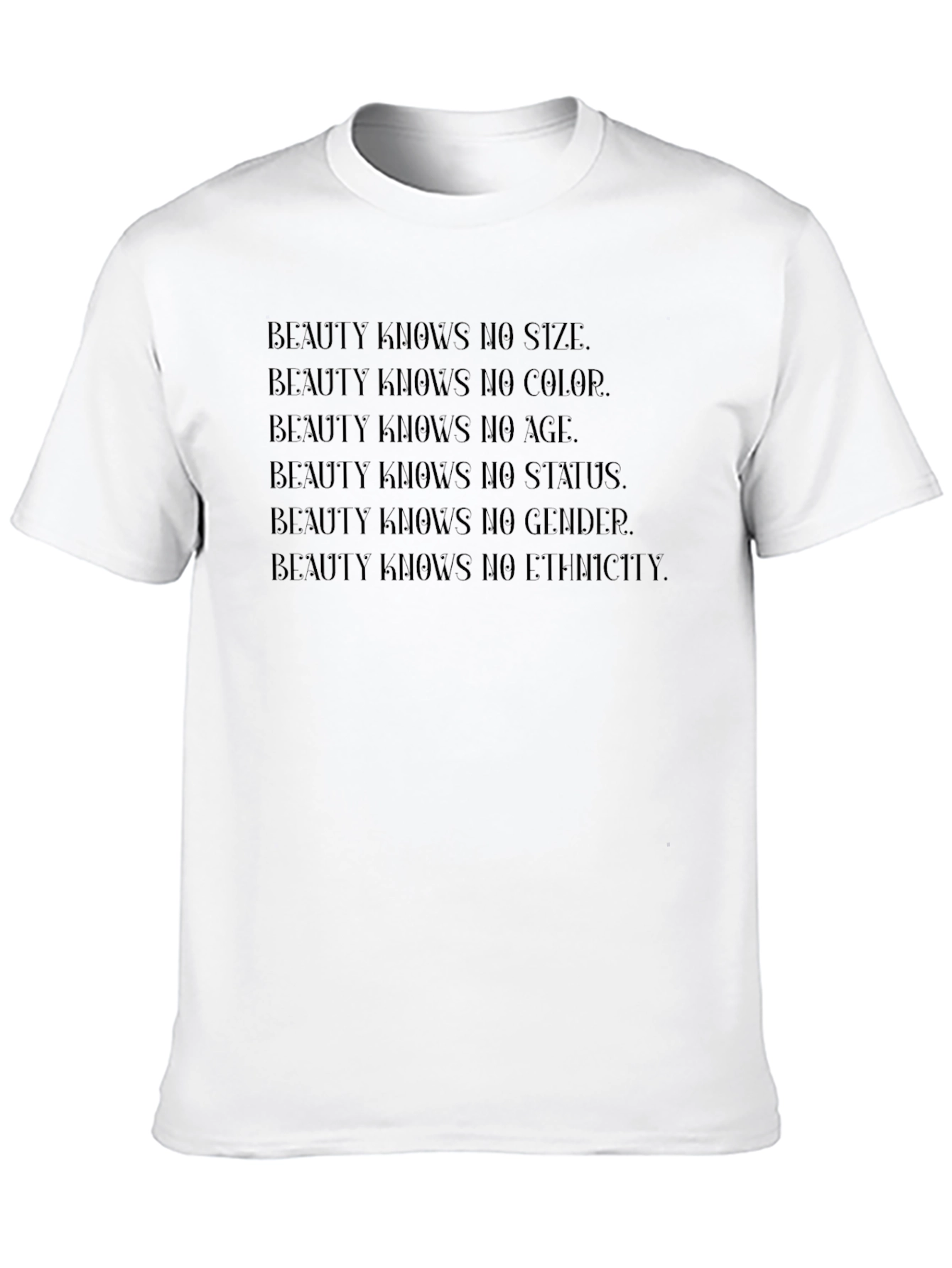 Beauty Knows No Limits Graphic Tee - Unisex