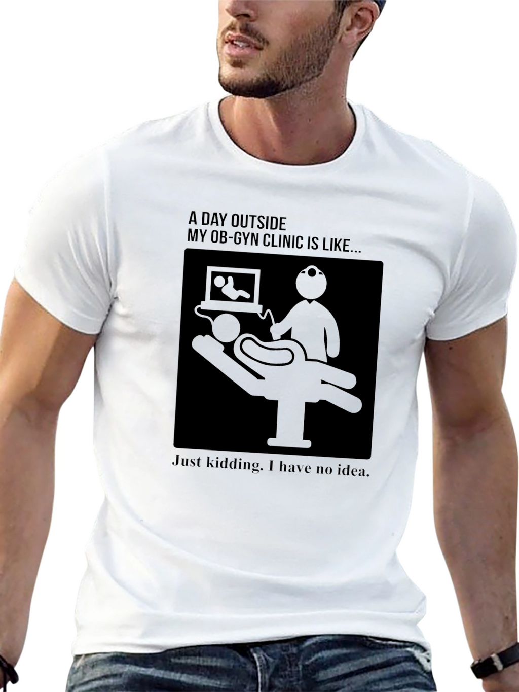 OB-GYN Clinic Humor T-Shirt