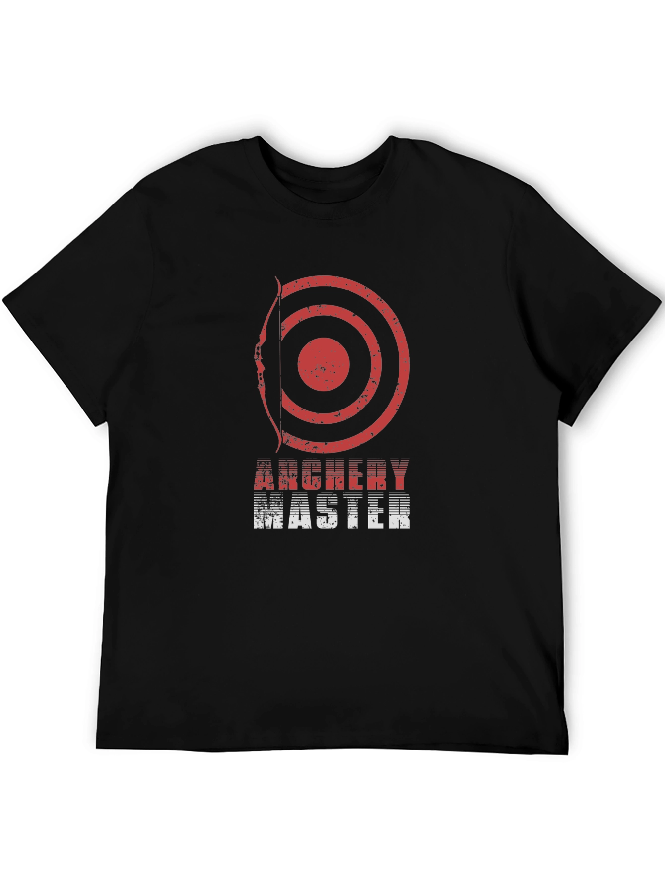 Archery Master Black T-Shirt - Target Graphic Tee
