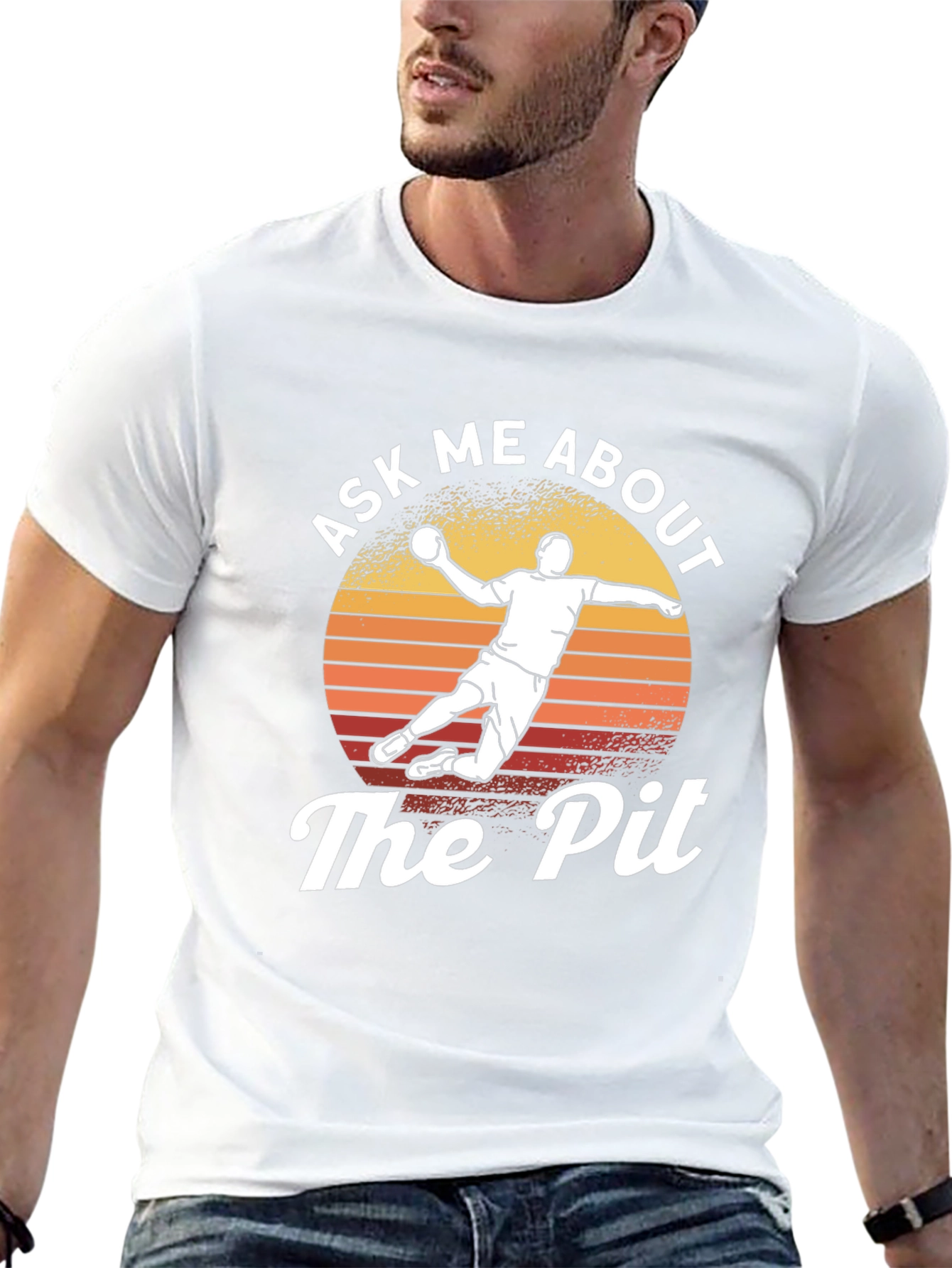 Ask Me About The Pit Retro T-Shirt