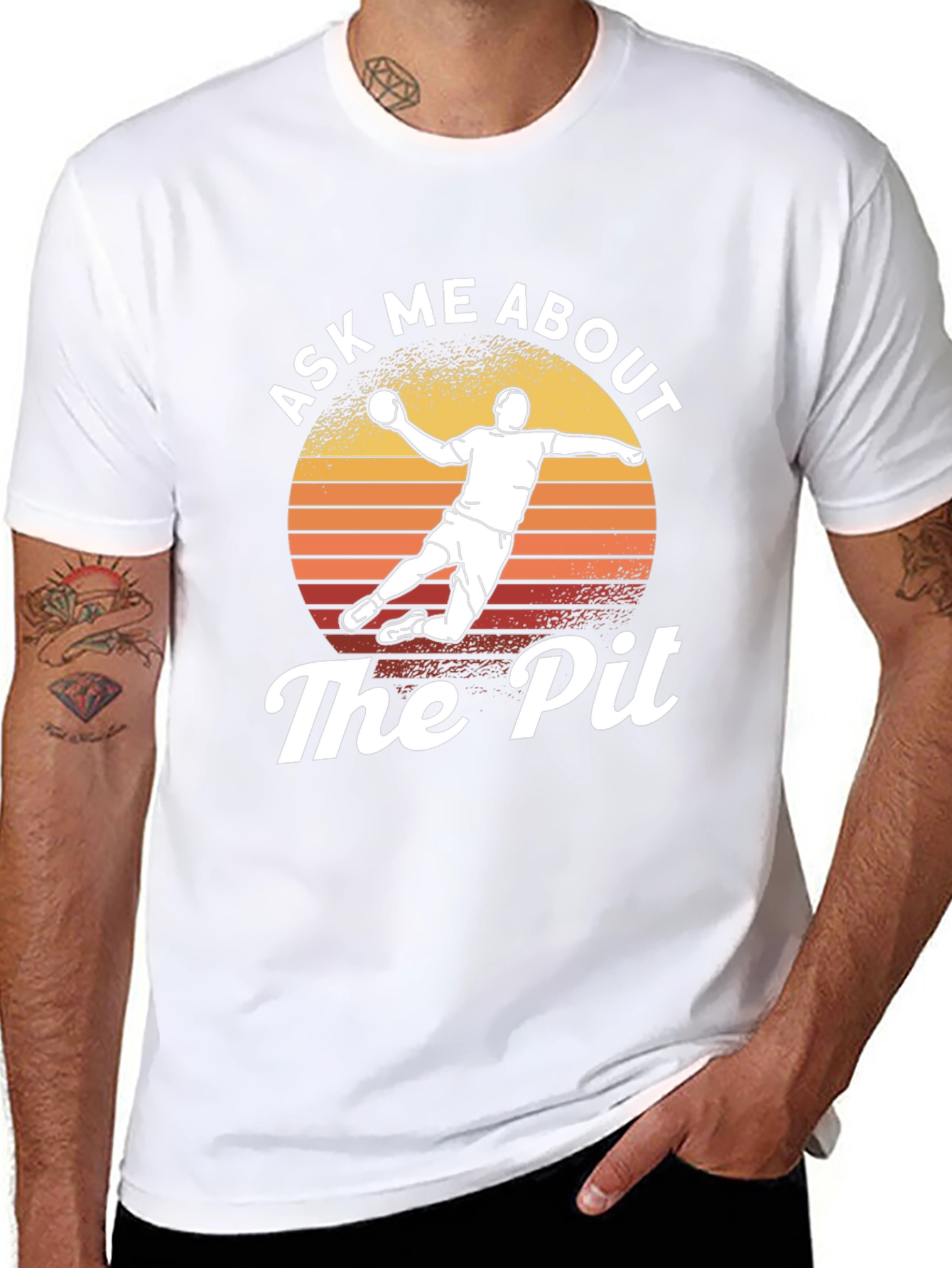 Ask Me About The Pit Retro T-Shirt