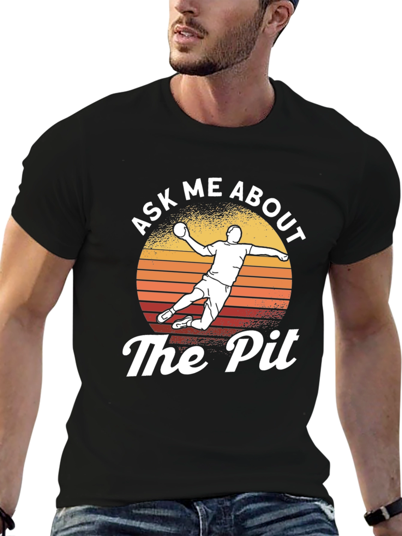 Ask Me About The Pit Retro T-Shirt