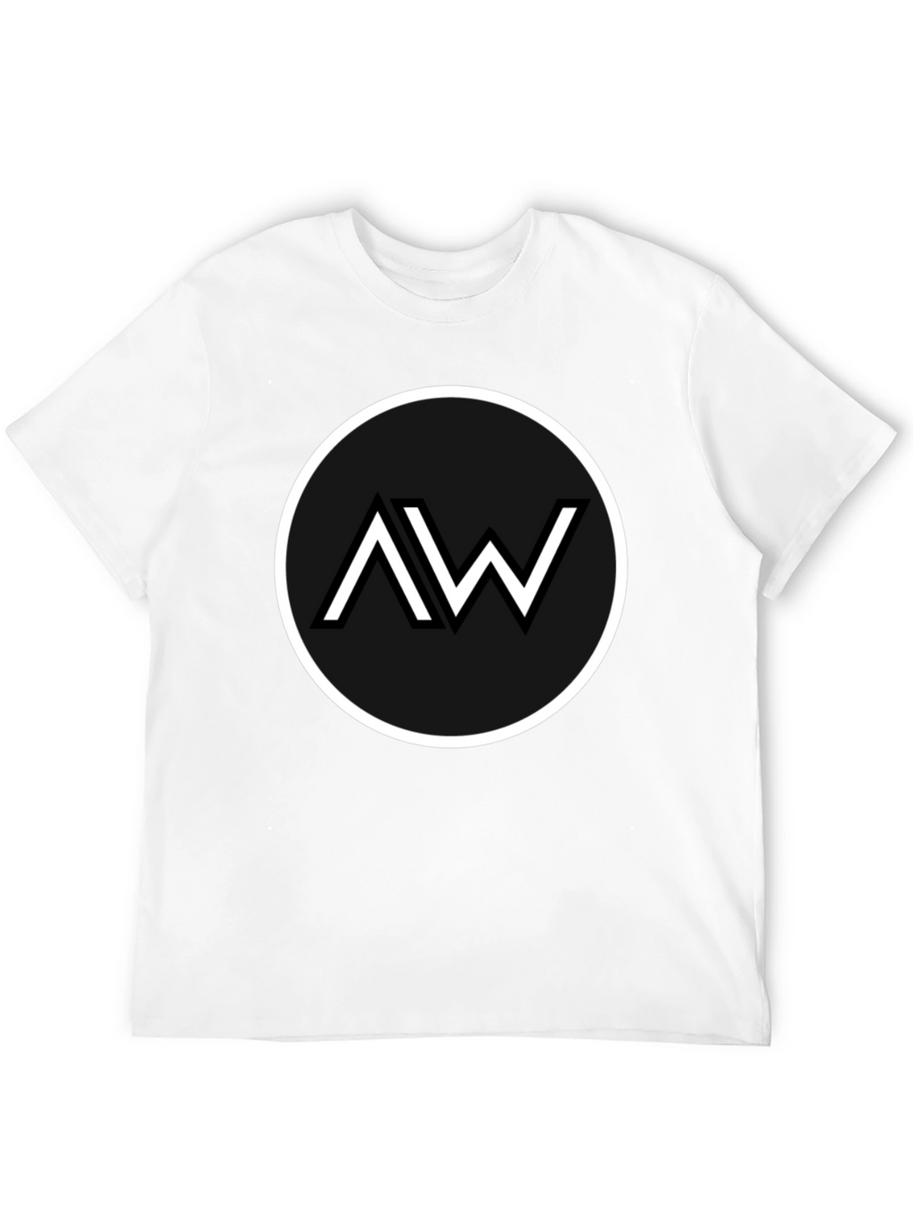 Black AW Logo Graphic Tee