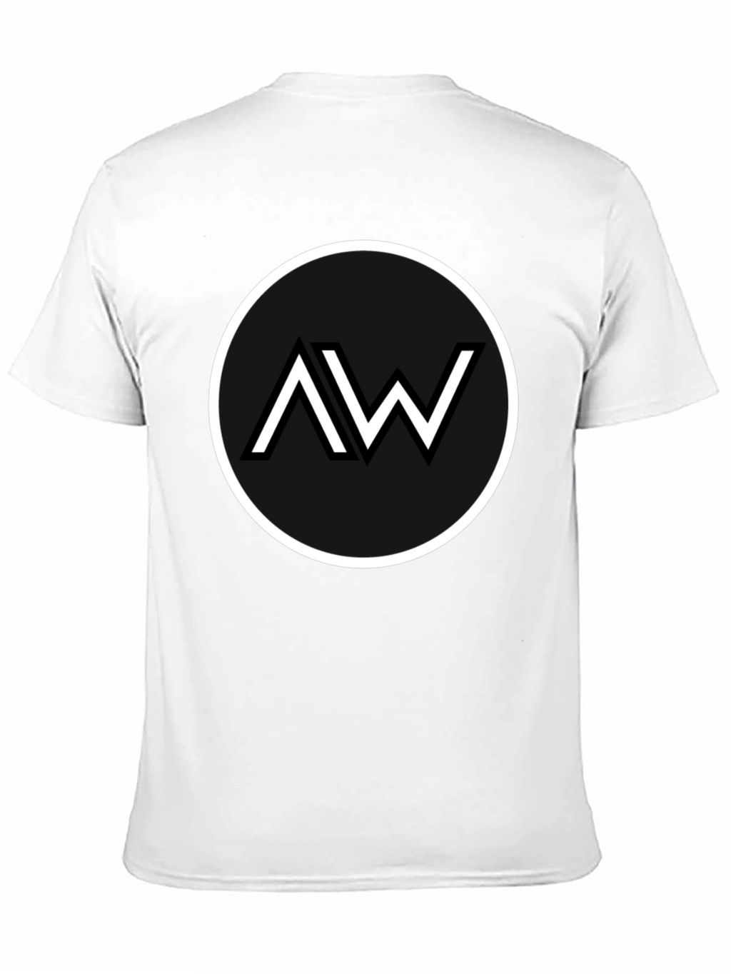 Black AW Logo Graphic Tee